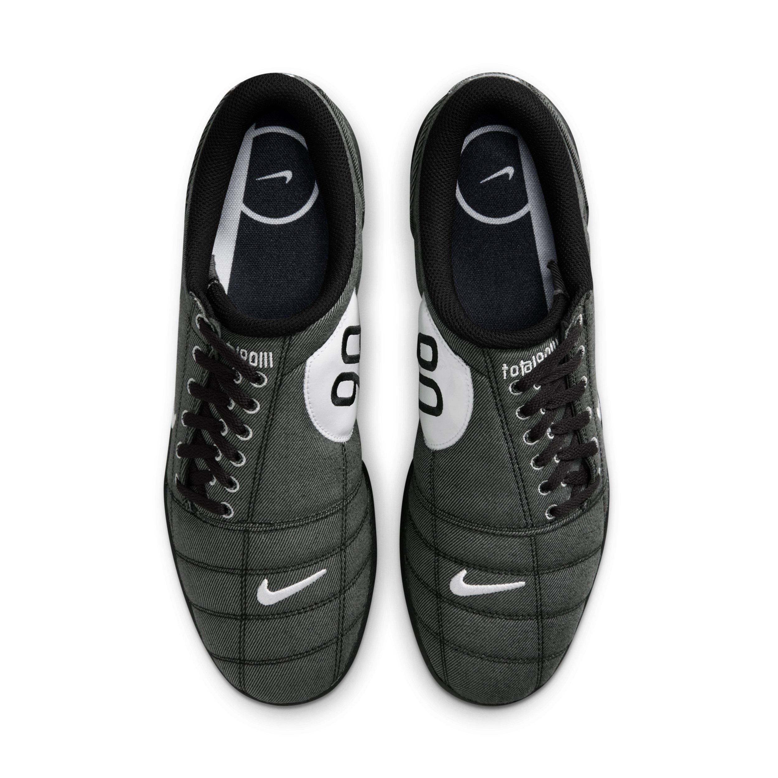 Nike Total 90 Premium "Black/Black/White" Men's Shoe - BLACK/BLACK/WHITE Thumbnail View 4
