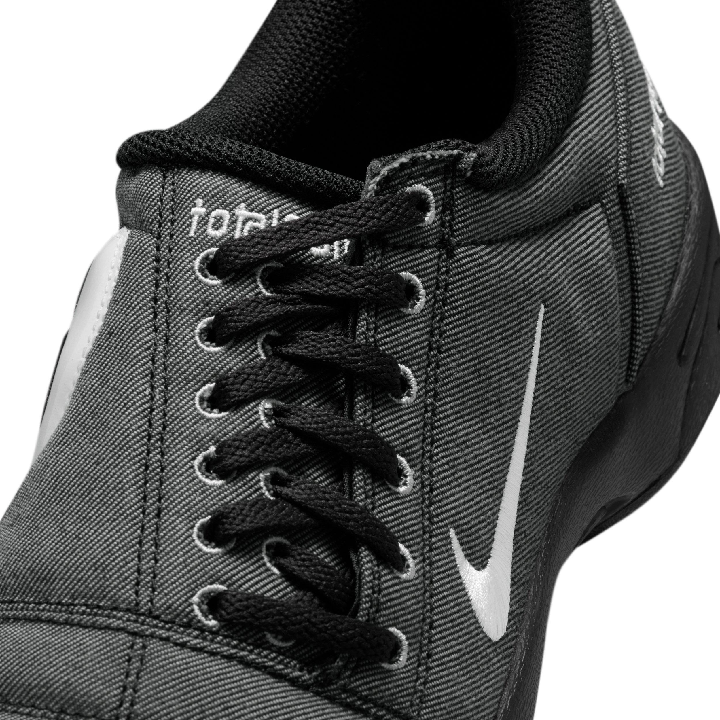 Nike Total 90 Premium "Black/Black/White" Men's Shoe - BLACK/BLACK/WHITE Thumbnail View 7