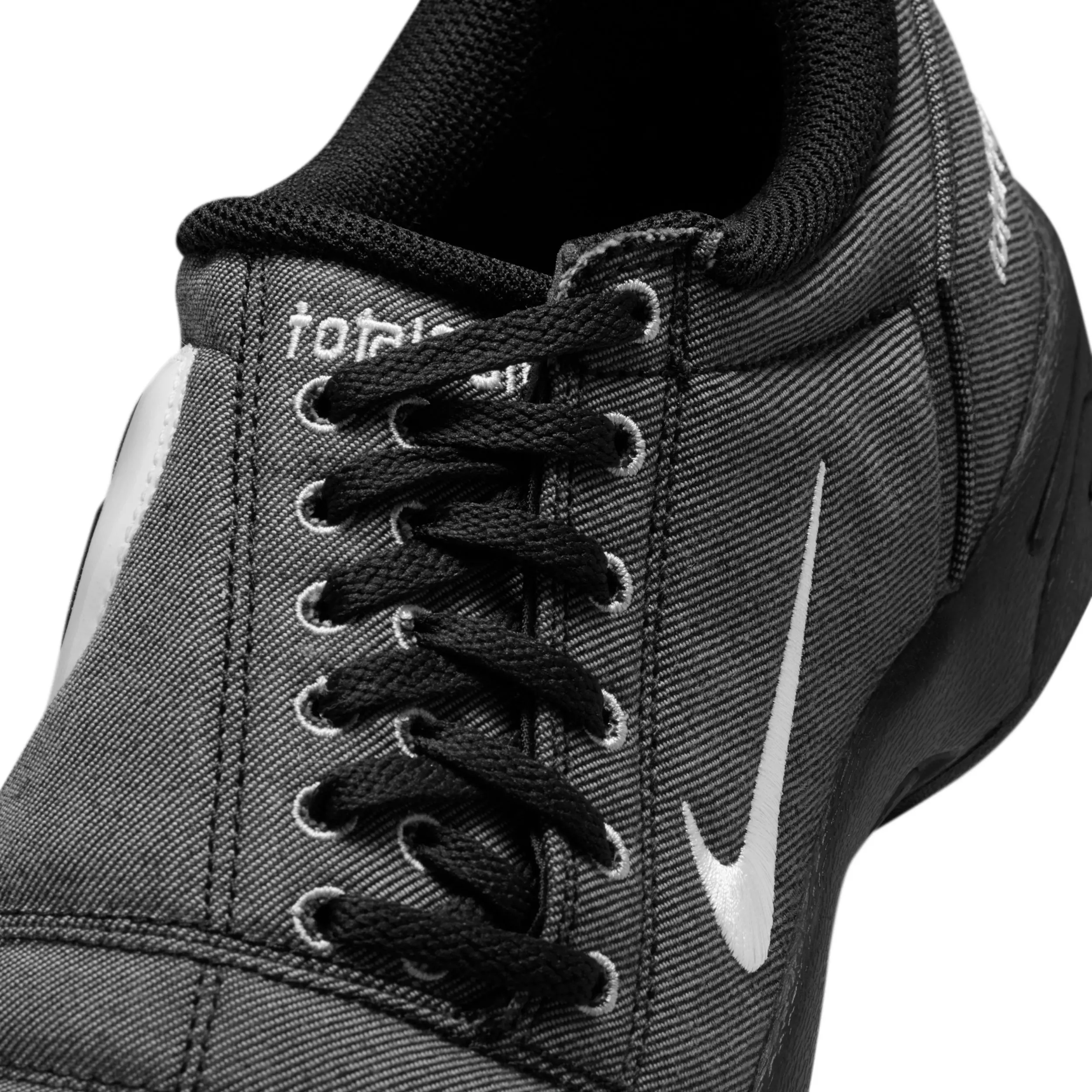 Nike Total 90 Premium "Black/Black/White" Men's Shoe - BLACK/BLACK/WHITE