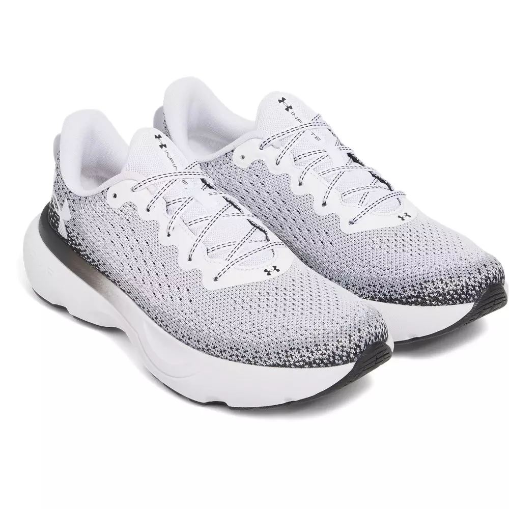 Under Armour Infinite "White/Black/White" Men's Running Shoe - WHITE/BLACK/WHITE