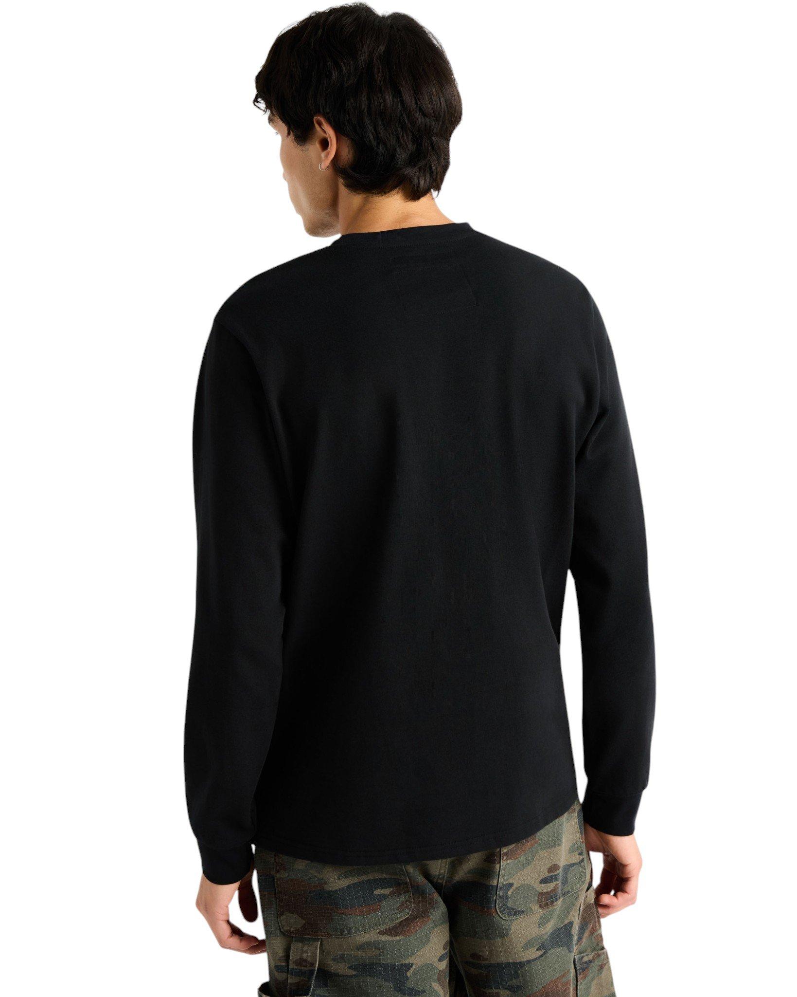 ecko unltd. Men's Classic Arch Long Sleeve Tee - Black - BLACK