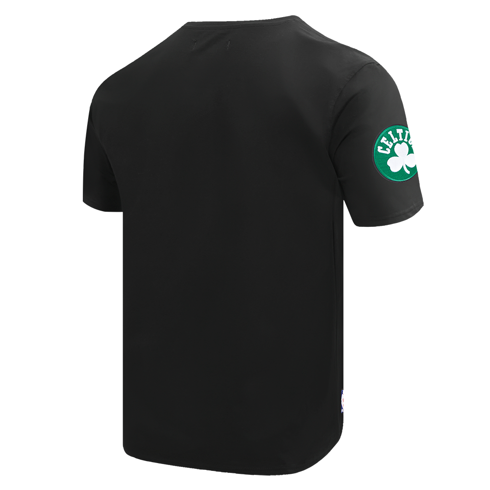 Pro Standard Men's NBA Boston Celtics Old English Tee - Black - BLACK Thumbnail View 4