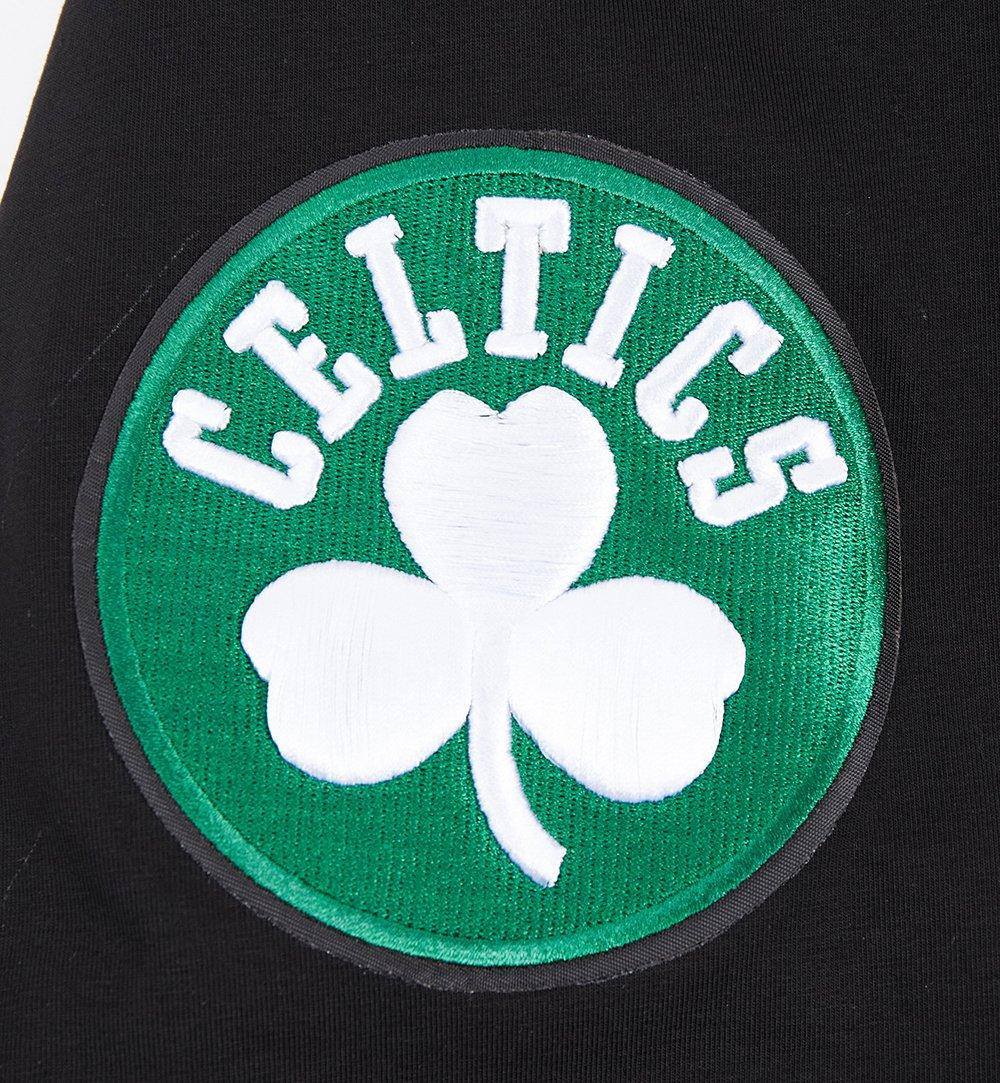 Pro Standard Men's NBA Boston Celtics Old English Tee -Black - BLACK Thumbnail View 6