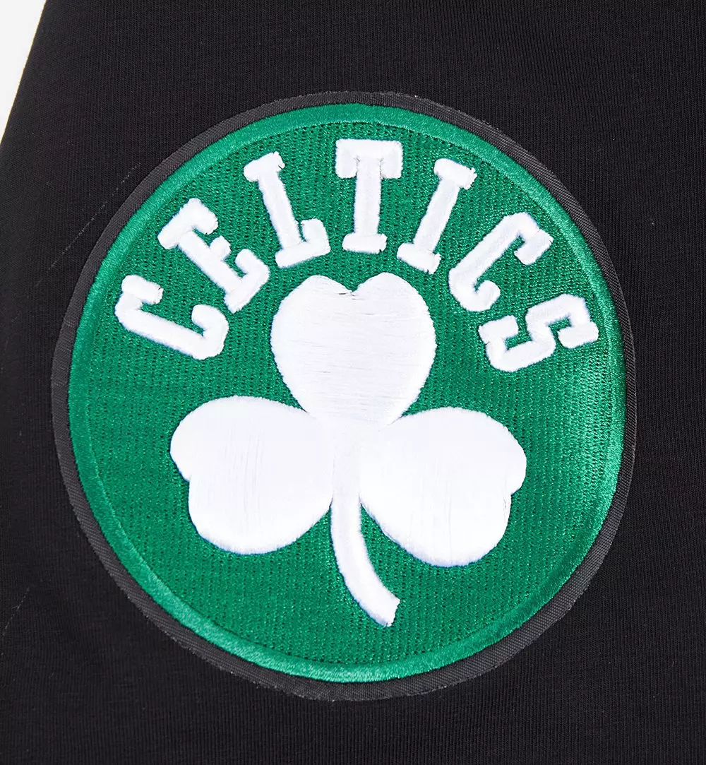 Pro Standard Men's NBA Boston Celtics Old English Tee -Black - BLACK