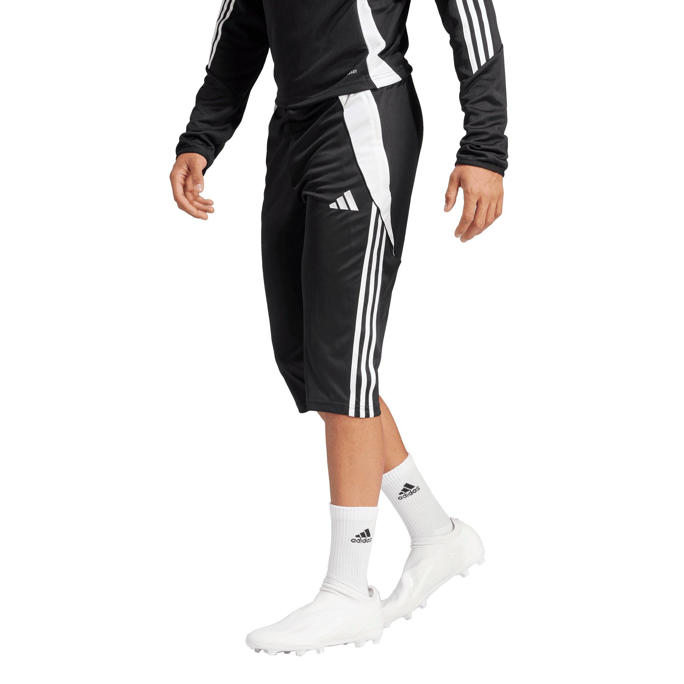 adidas Men's Tiro 24 3/4 Soccer Joggers - Black - BLACK Thumbnail View 1