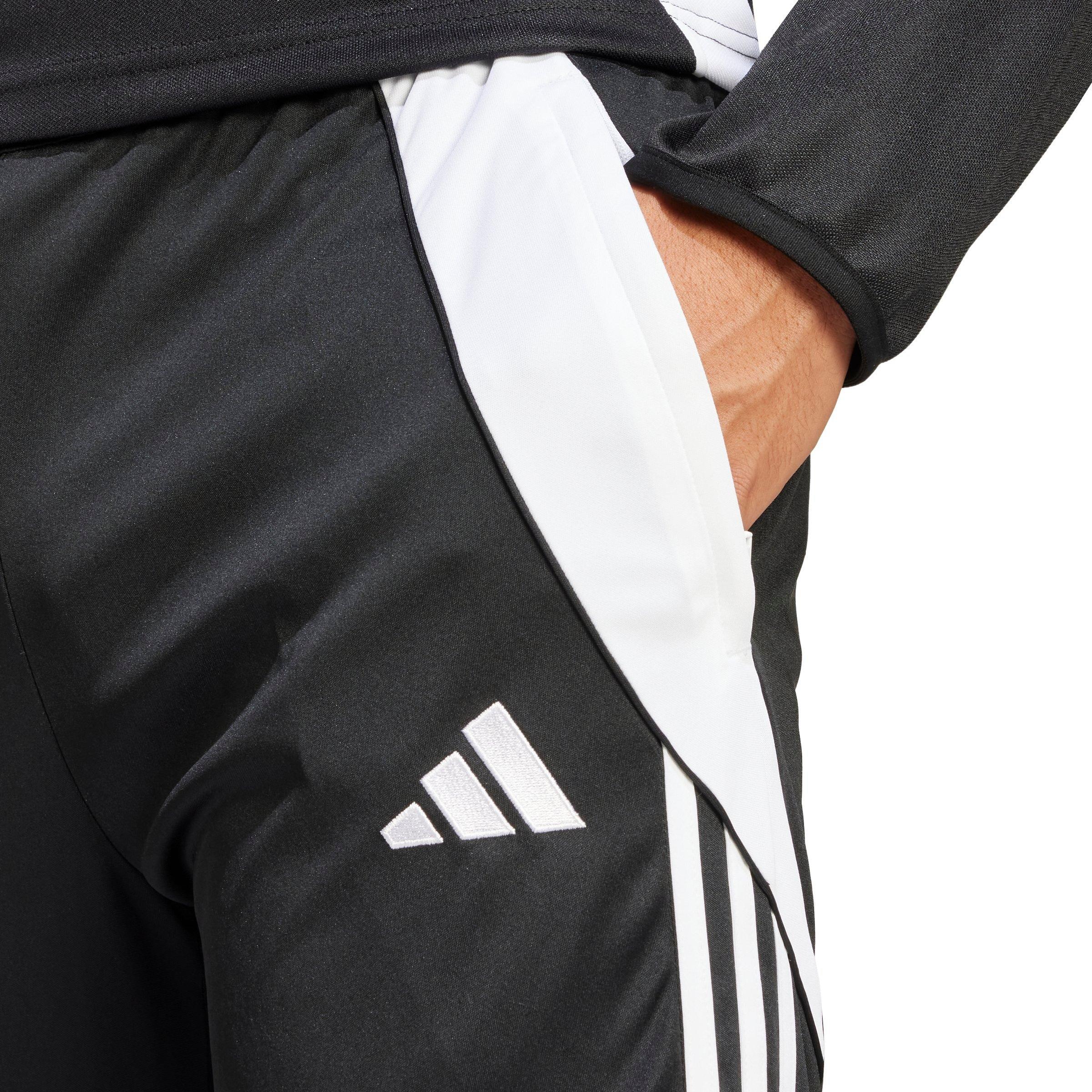 adidas Men's Tiro 24 3/4 Soccer Joggers - Black - BLACK Thumbnail View 4