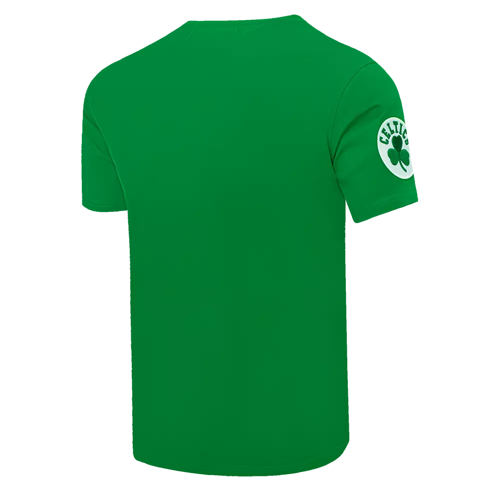 Pro Standard Men's NBA Boston Celtics Old English Tee - Green - GREEN
