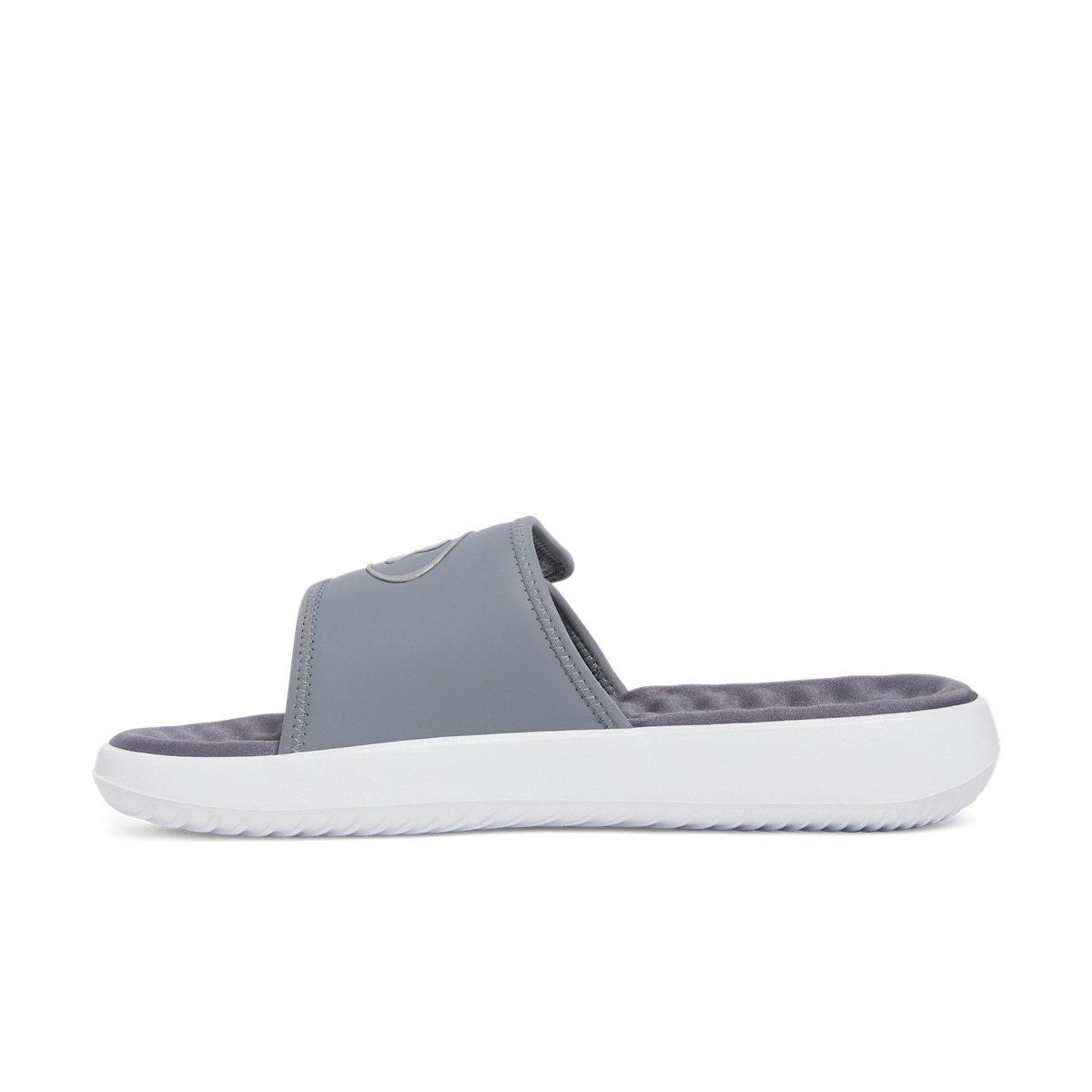 Under Armour Ignite Pro 8 "Titan Grey/Distant Grey/Castlerock" Men's Slide - GREY/GREY/CASTLEROCK Thumbnail View 2