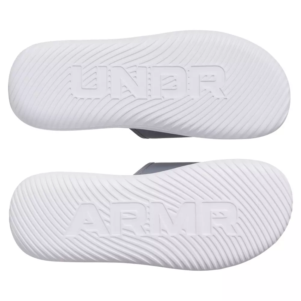 Under Armour Ignite Pro 8 "Titan Grey/Distant Grey/Castlerock" Men's Slide - GREY/GREY/CASTLEROCK