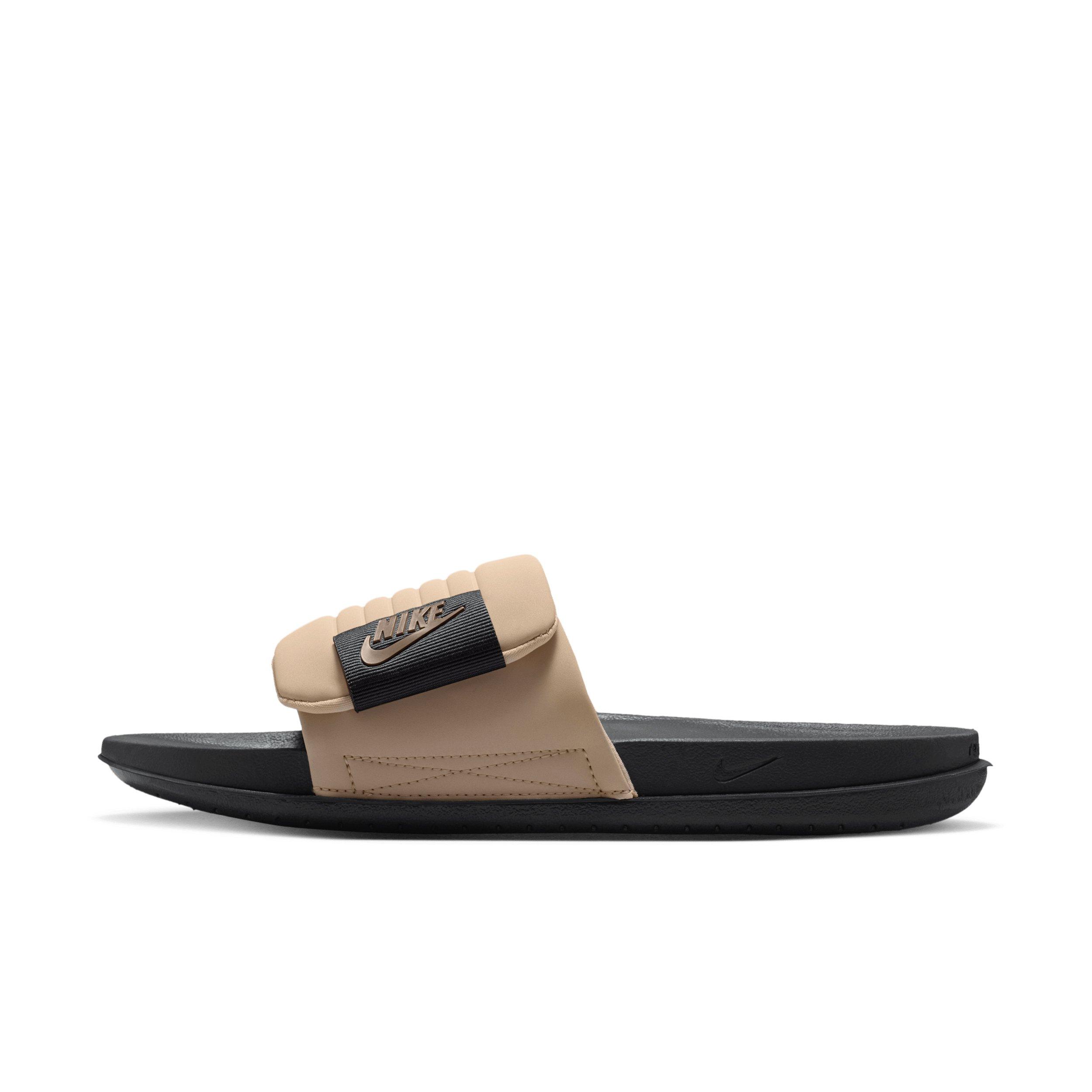 Nike Offcourt Adjust "Anthracite/Linen/Mink Brown" Men's Slide - ANTHRACITE/LINEN/BROWN Thumbnail View 1
