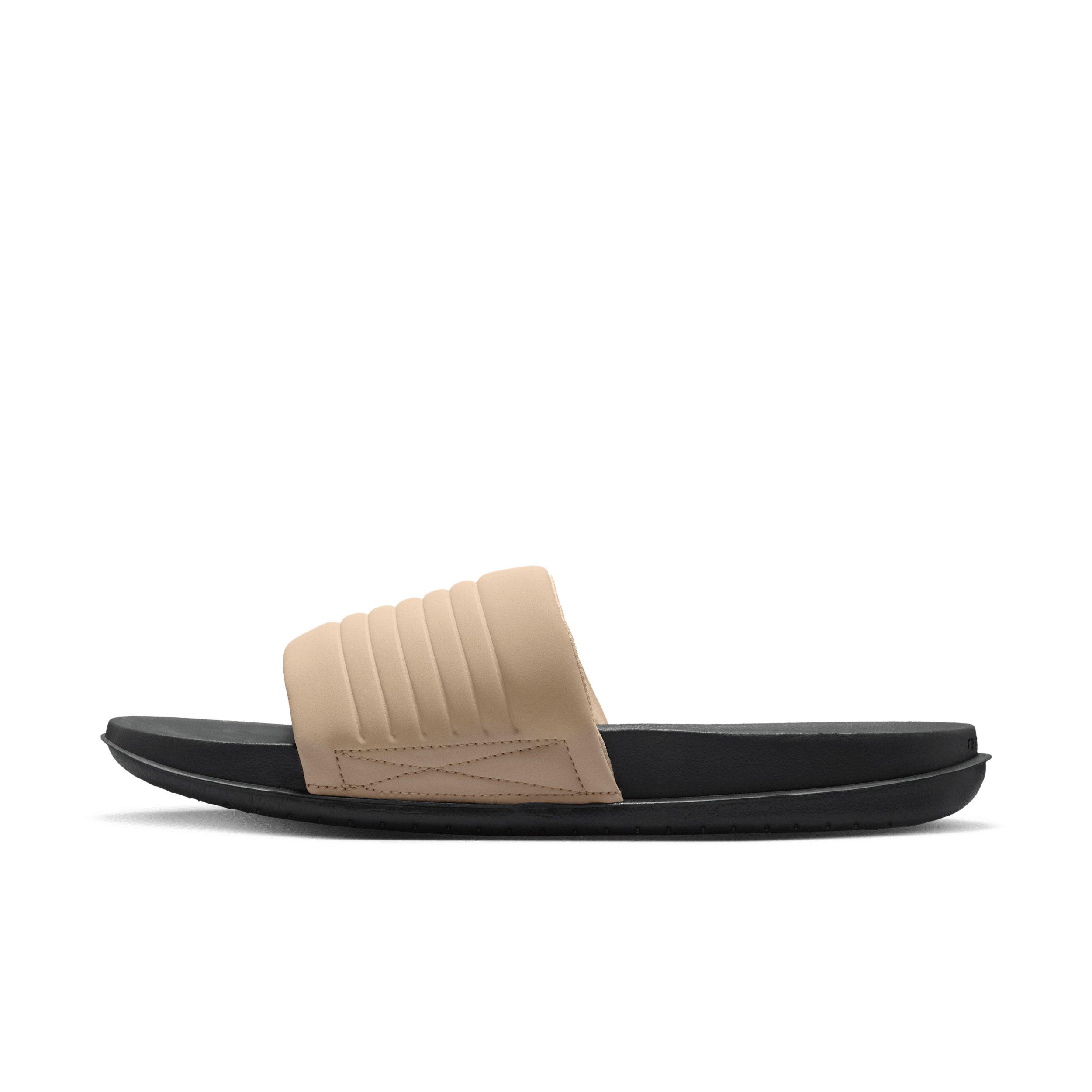 Nike Offcourt Adjust "Anthracite/Linen/Mink Brown" Men's Slide - ANTHRACITE/LINEN/BROWN Thumbnail View 2