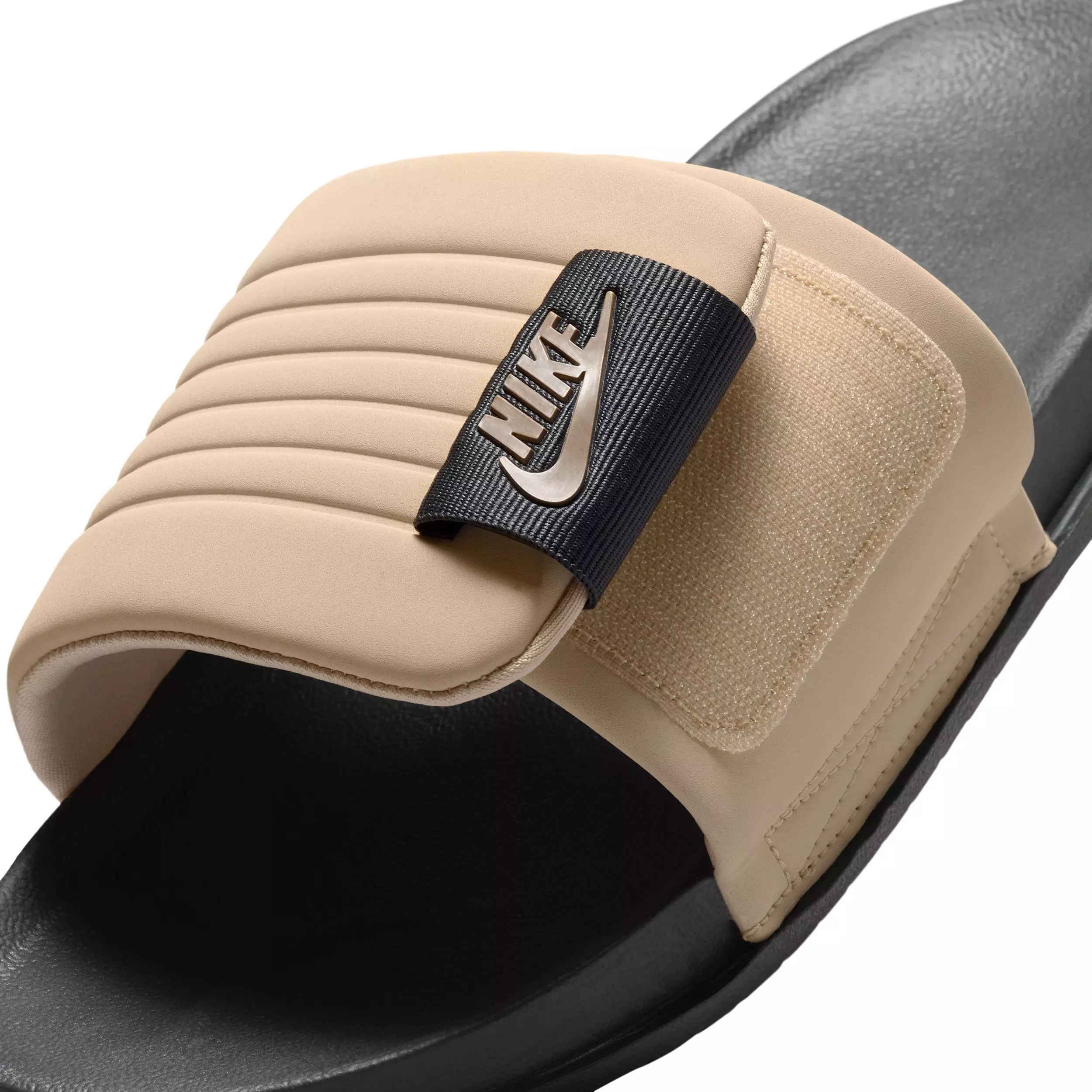 Nike Offcourt Adjust "Anthracite/Linen/Mink Brown" Men's Slide - ANTHRACITE/LINEN/BROWN