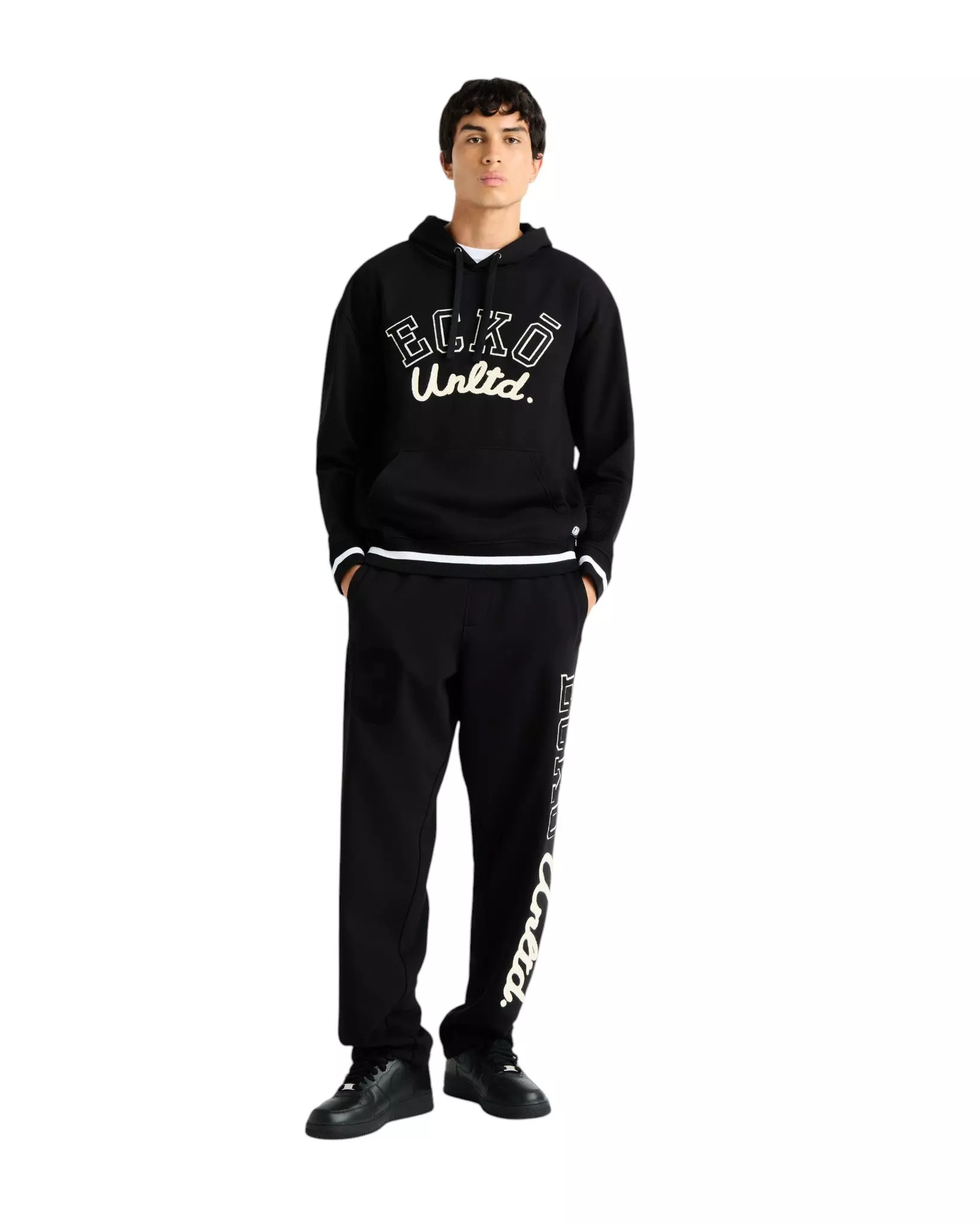 ecko unltd. Men's Kingston Sweatpants - Black - BLACK