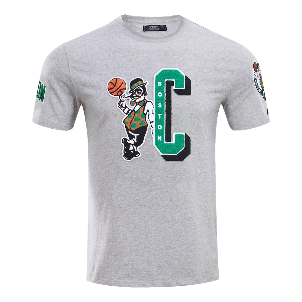 Pro Standard Men's NBA Boston Celtics Mashup Top - Grey - GREY