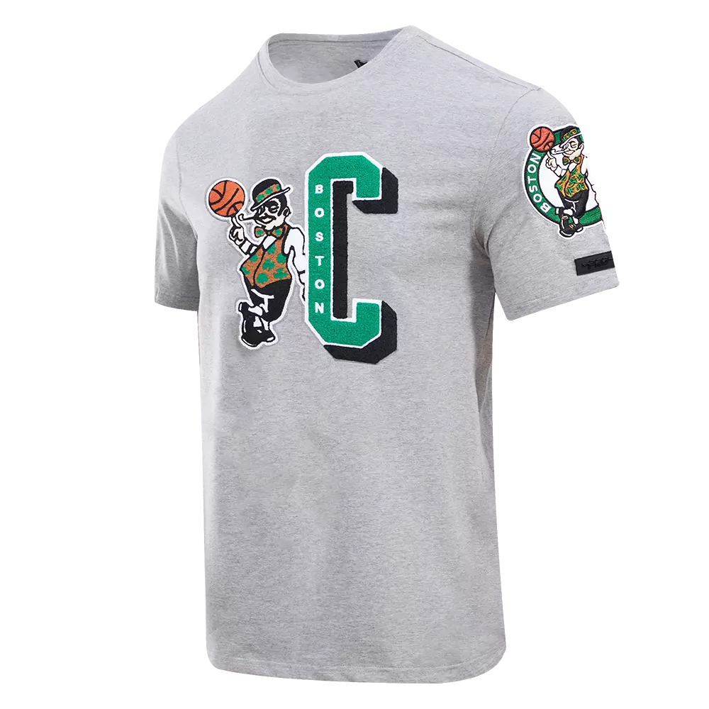 Pro Standard Men's NBA Boston Celtics Mashup Top - Grey - GREY