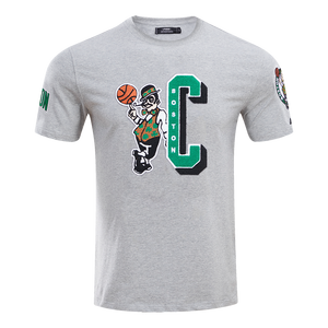 Pro Standard Men's NBA Boston Celtics Mashup Top -Grey