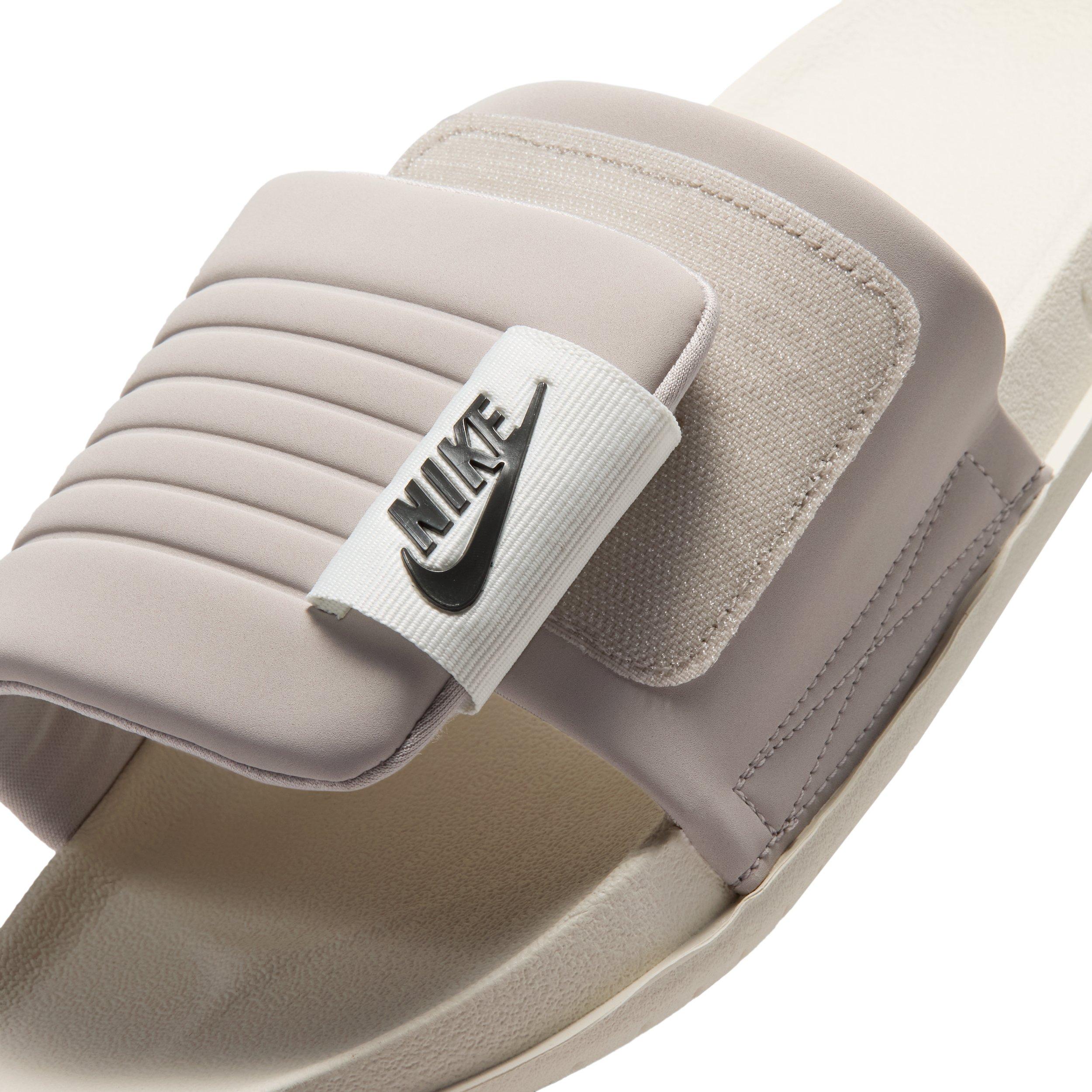 Nike Offcourt Adjust "Phantom/College Grey/Summit White/Off Noir" Men's Slide - PHANTOM/GREY/WHITE/OFF NOIR Thumbnail View 6