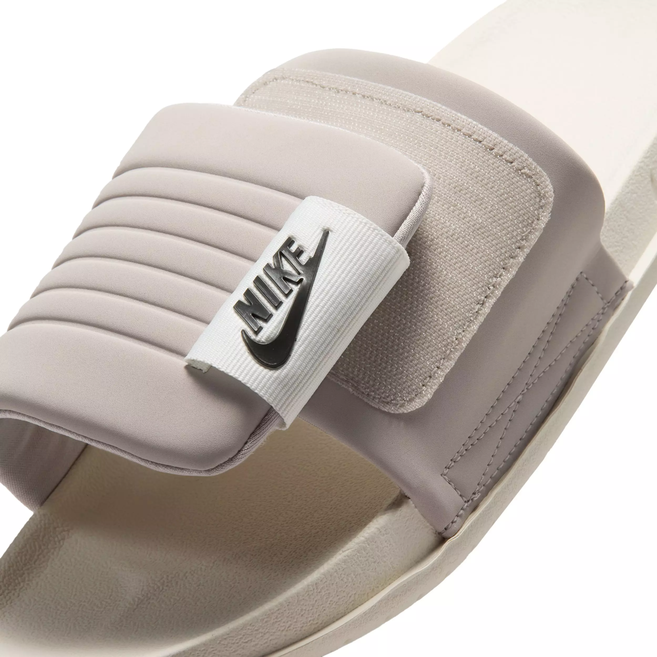 Nike Offcourt Adjust "Phantom/College Grey/Summit White/Off Noir" Men's Slide - PHANTOM/GREY/WHITE/OFF NOIR