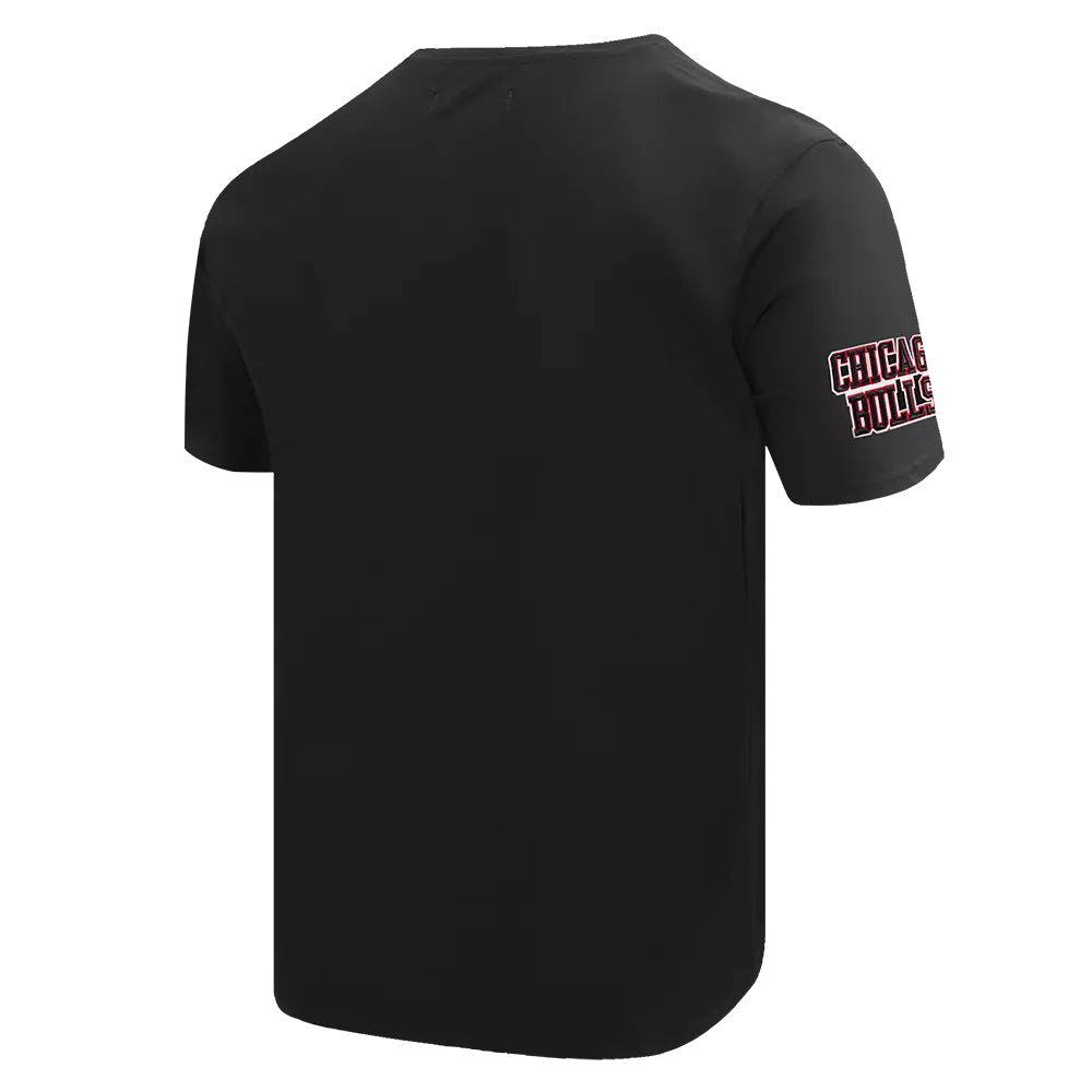 Pro Standard Men's NBA Chicago Bulls Old English Tee - Black - BLACK