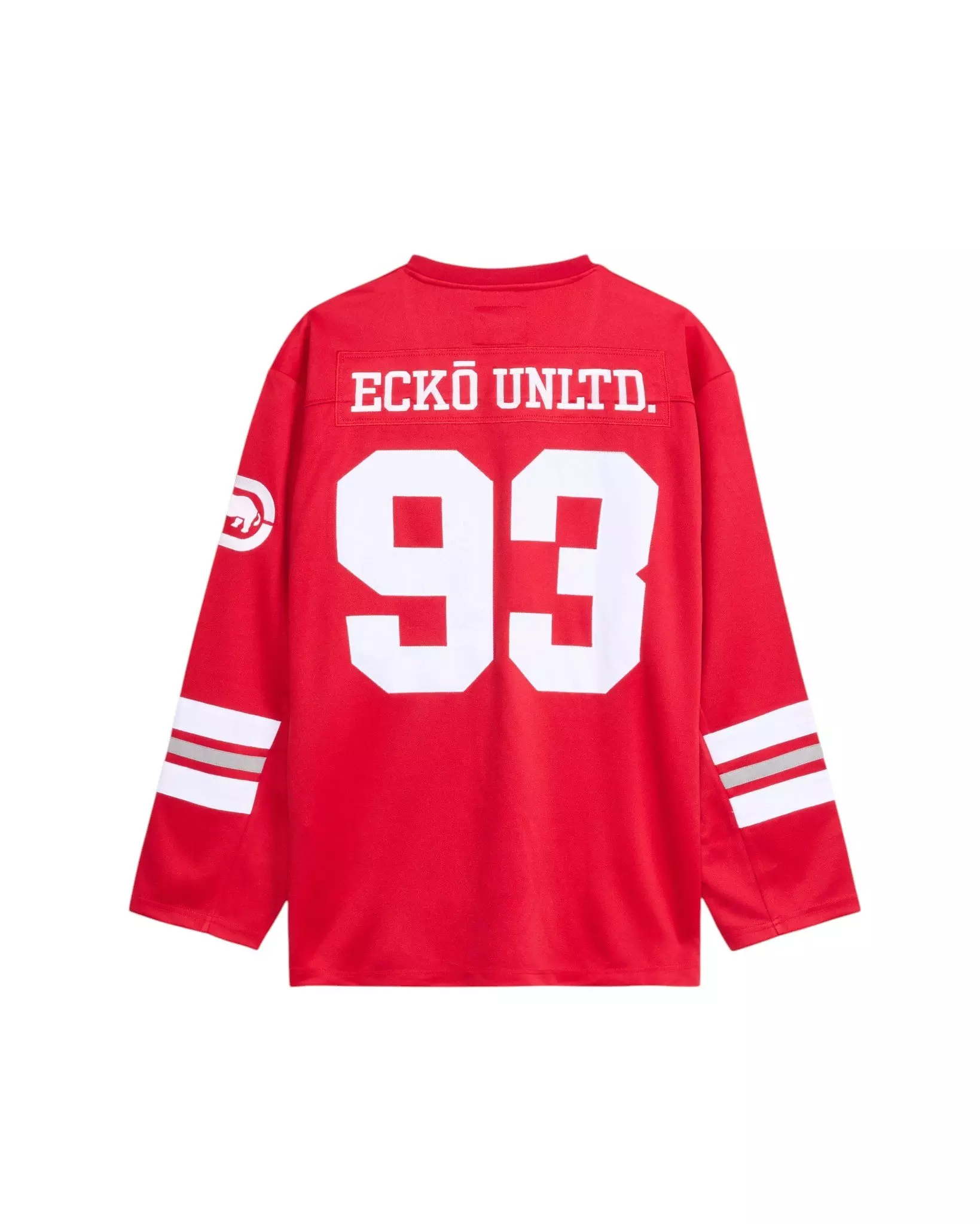ecko unltd. Men's Run It Back Long Sleeve Jersey - Red - RED