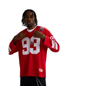 ecko unltd. Men's Run It Back Long Sleeve Jersey - Red - RED