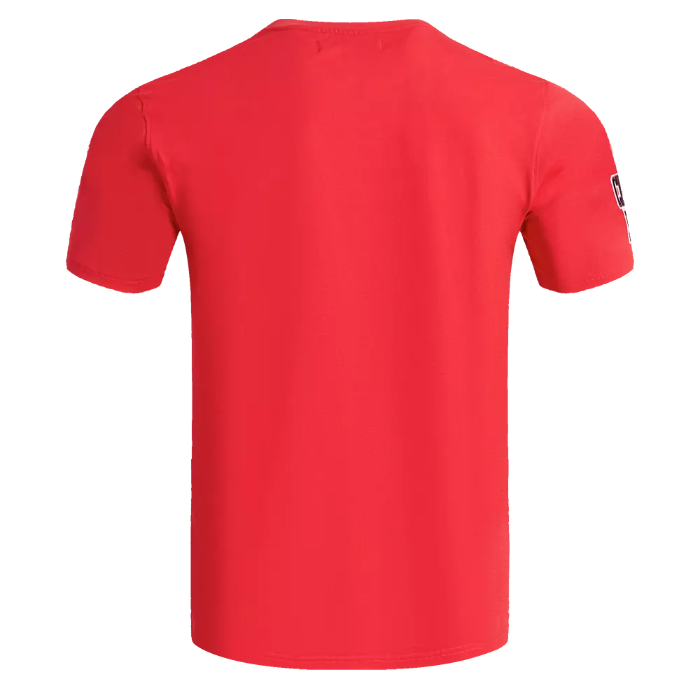 Pro Standard Men's NBA Chicago Bulls Old English Tee - Red - RED