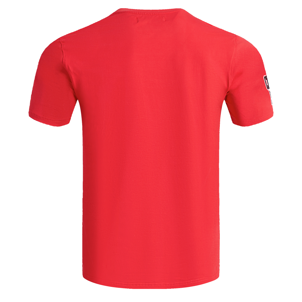 Pro Standard Men's NBA Chicago Bulls Old English Tee -Red - RED Thumbnail View 2