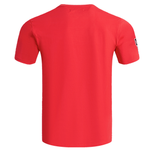 Pro Standard Men's NBA Chicago Bulls Old English Tee -Red