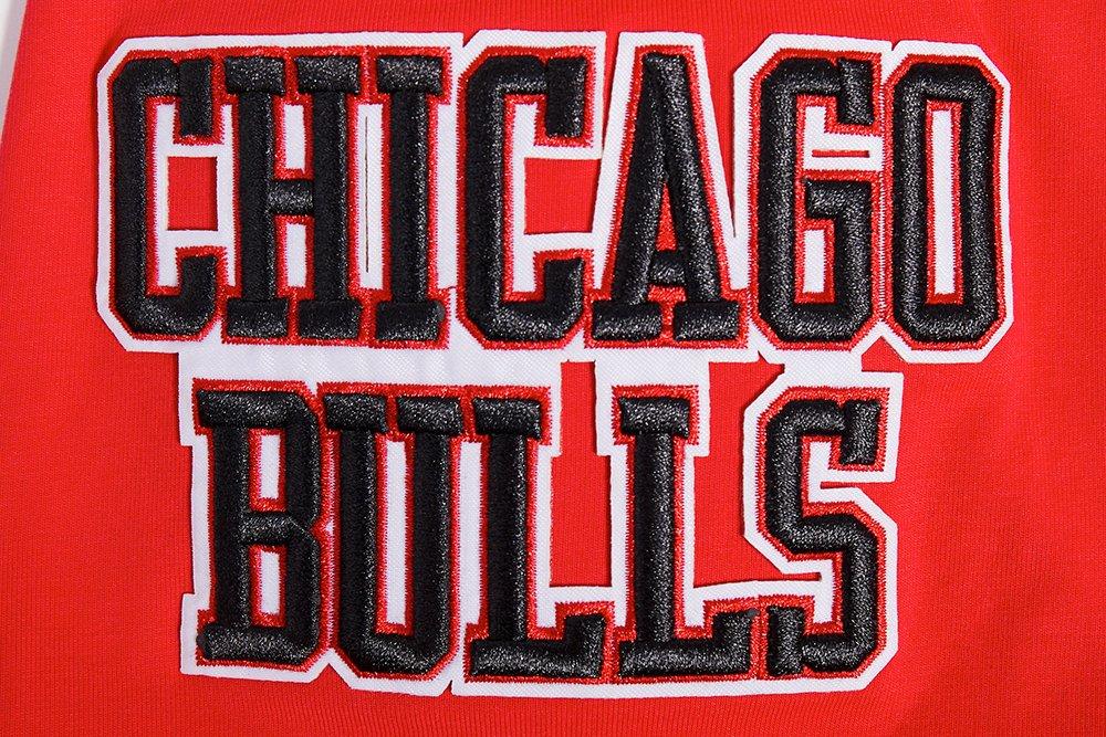Pro Standard Men's NBA Chicago Bulls Old English Tee - Red - RED Thumbnail View 6