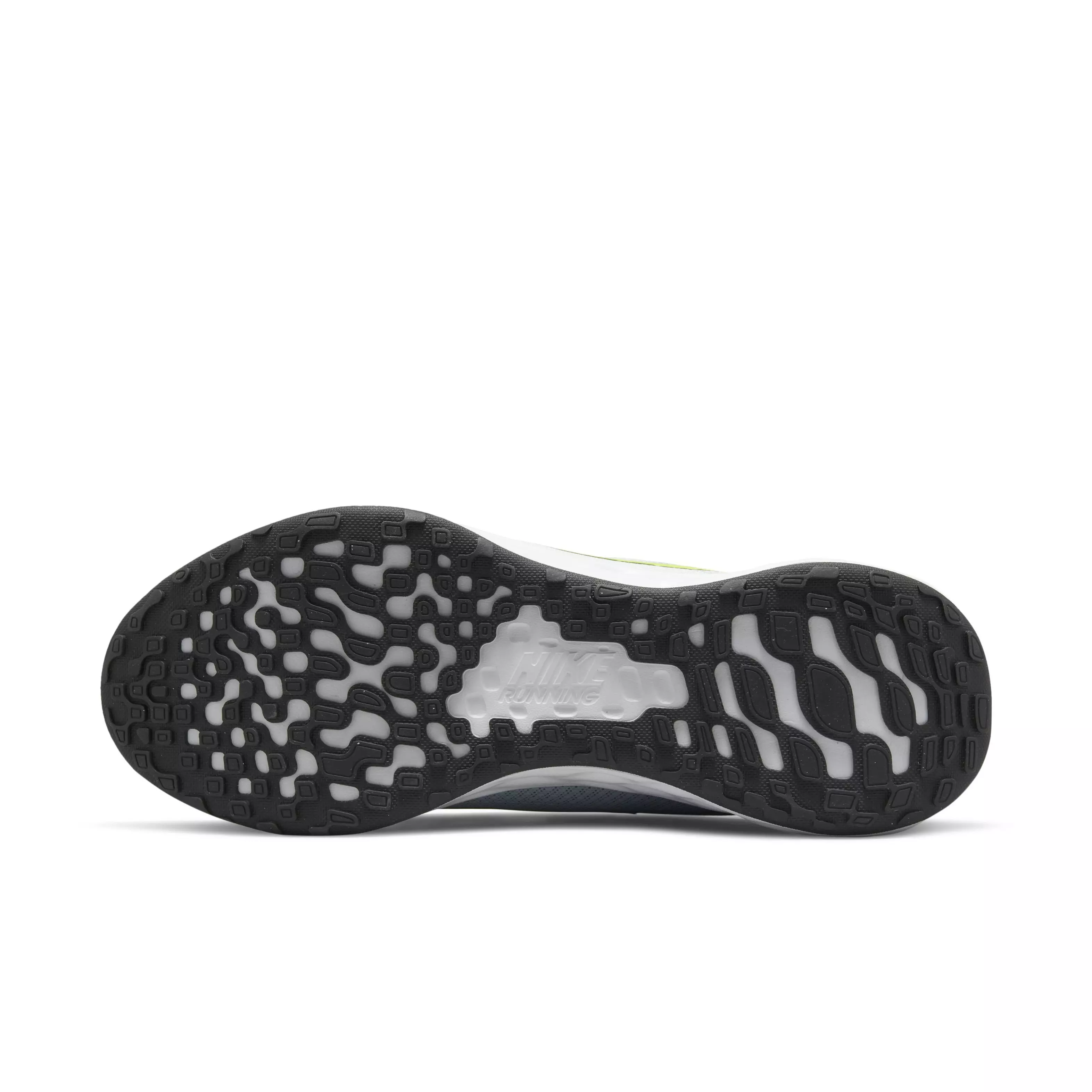 Nike Revolution 6 Next Nature "Pure Platinum/Volt/White/Black" Men's Running Shoe - GREY