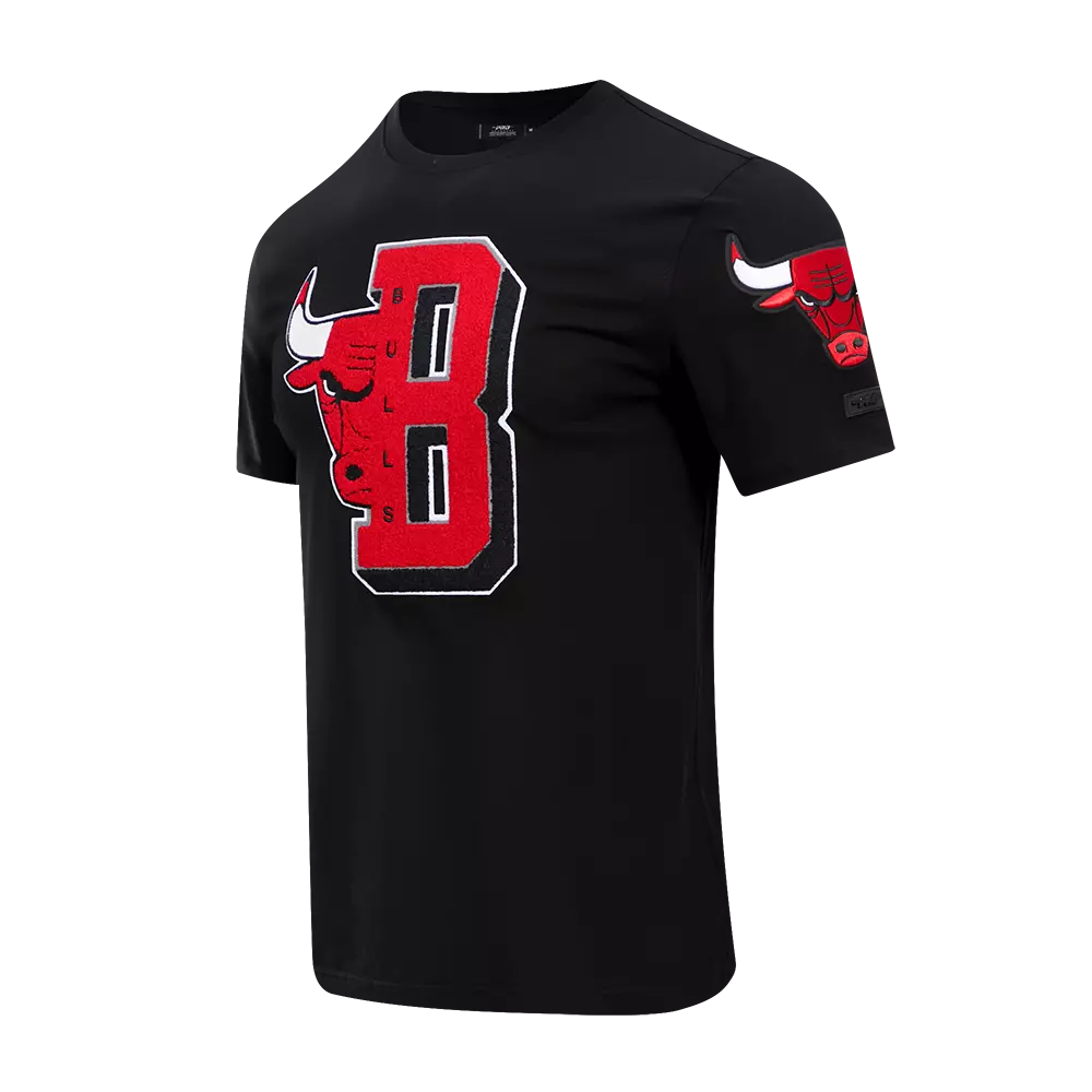 Pro Standard Men's NBA Chicago Bulls Mashup Top - Black - BLACK