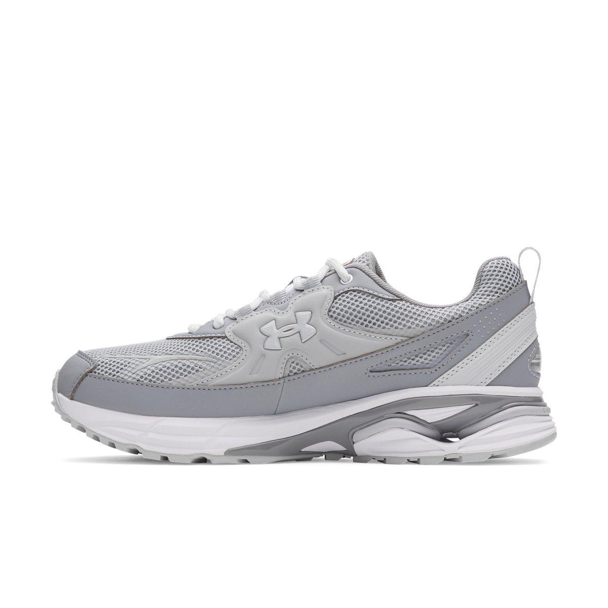 Under Armour Apparition Tech "Steel/Mod Grey/Halo Grey" Unisex Shoe - STEEL/GREY/GREY Thumbnail View 2