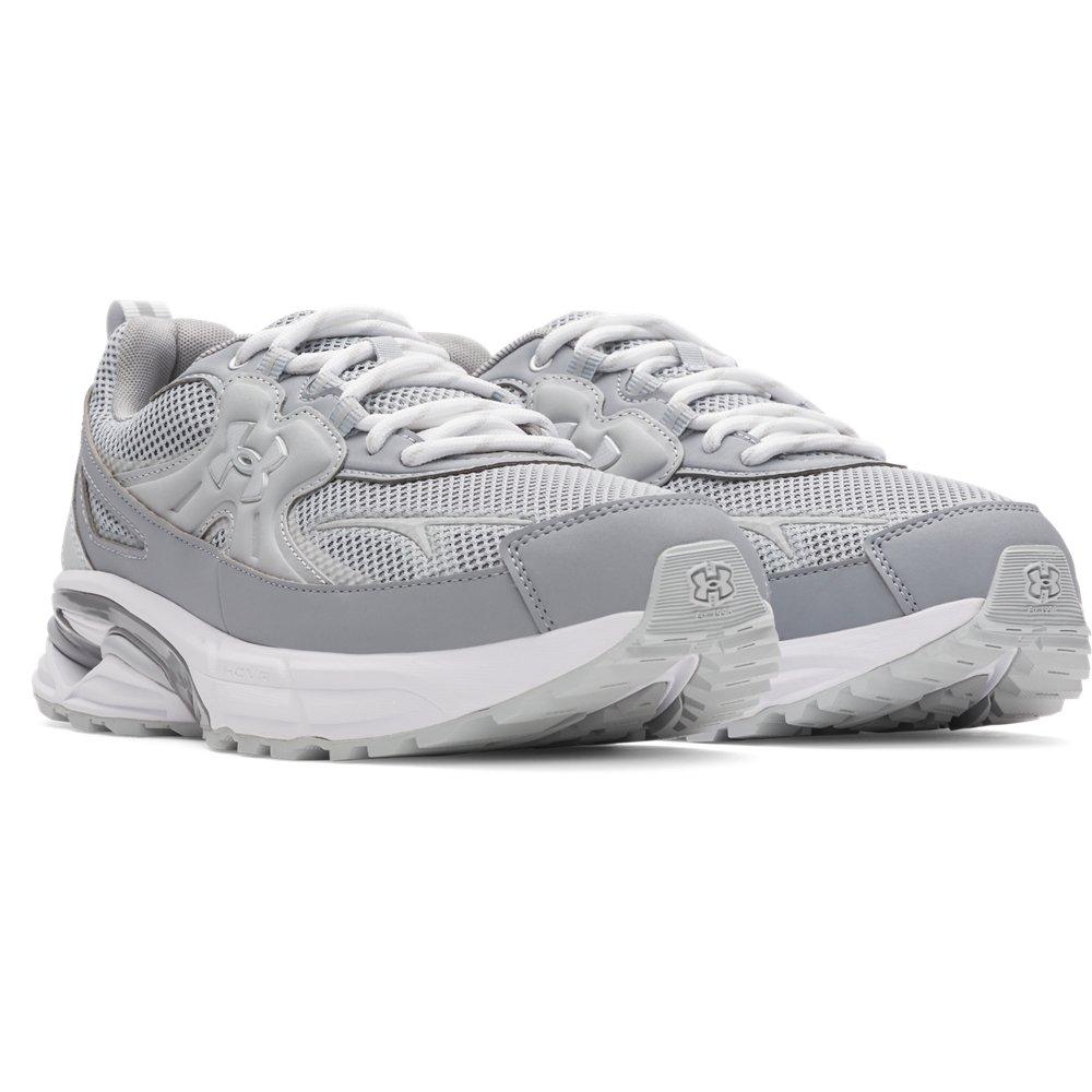 Under Armour Apparition Tech "Steel/Mod Grey/Halo Grey" Unisex Shoe - STEEL/GREY/GREY Thumbnail View 3