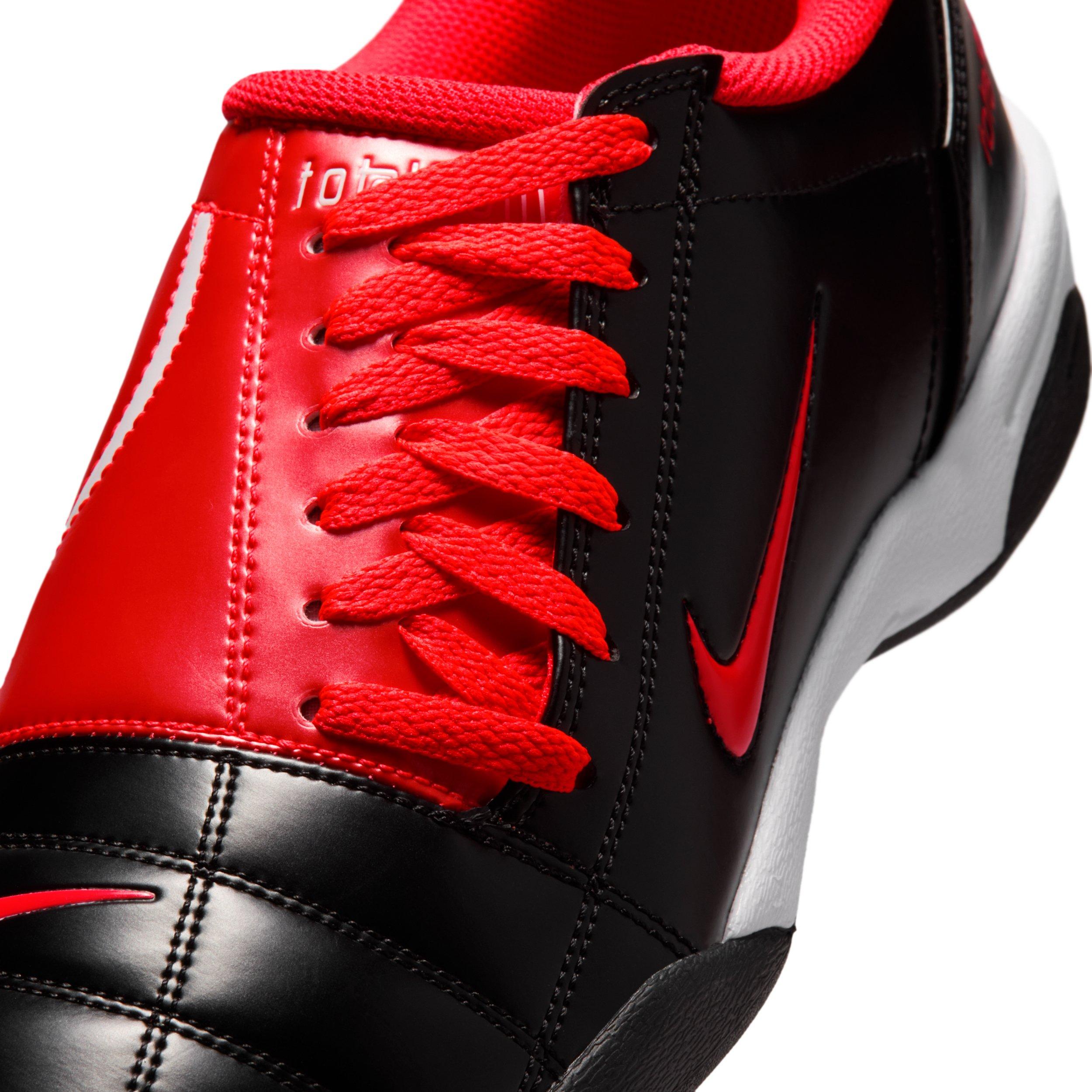 Nike Total 90 "Black/White/Black/Bright Crimson" Men's Shoe - BLACK/WHITE/BLACK/CRIMSON Thumbnail View 7