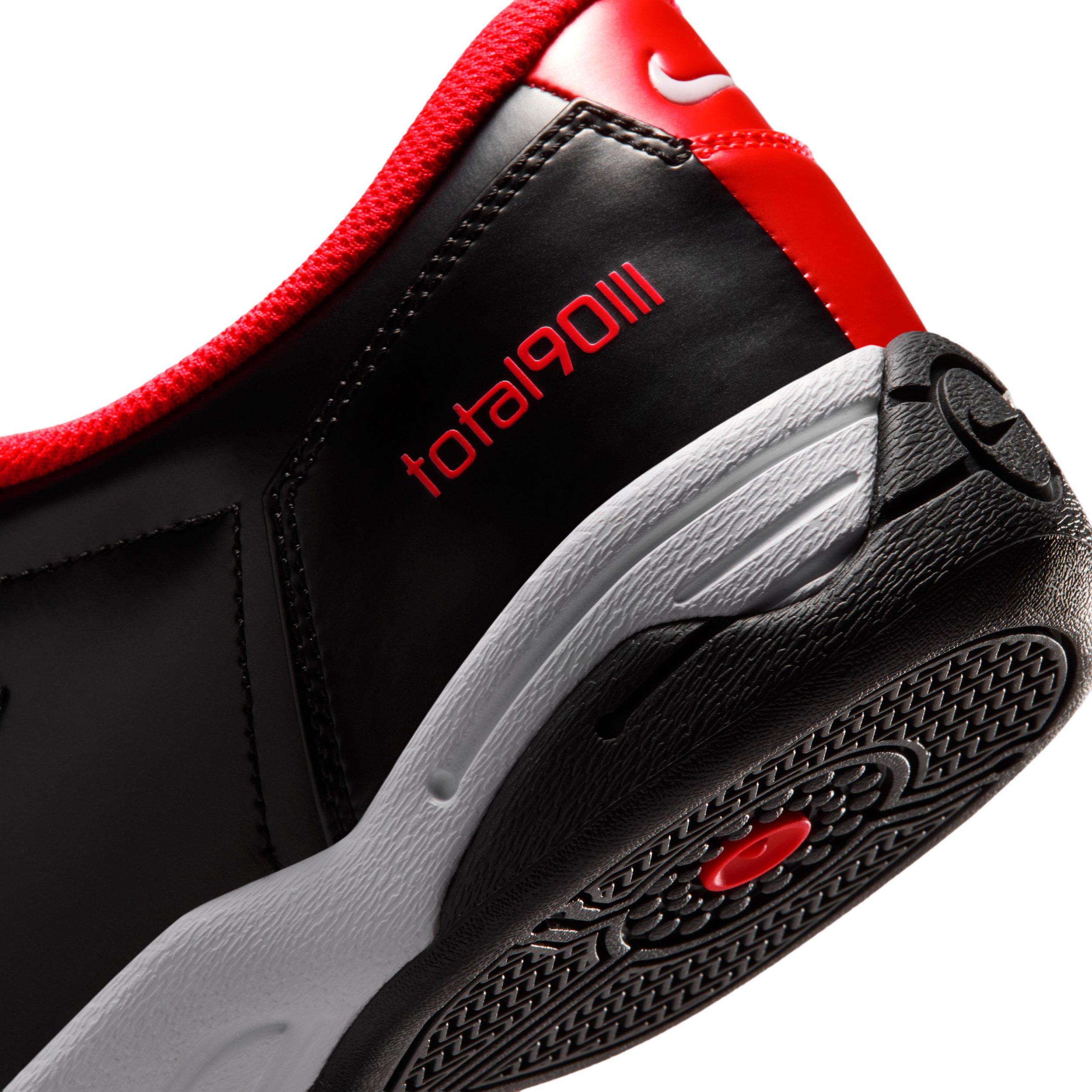 Nike Total 90 "Black/White/Black/Bright Crimson" Men's Shoe - BLACK/WHITE/BLACK/CRIMSON Thumbnail View 8