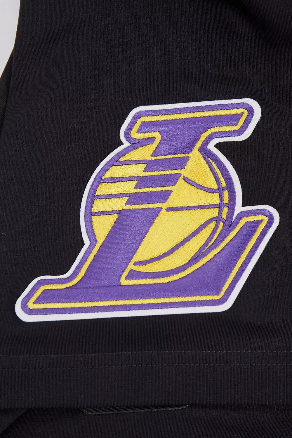 Pro Standard Men's NBA Los Angeles Lakers Old English Tee -Black - BLACK