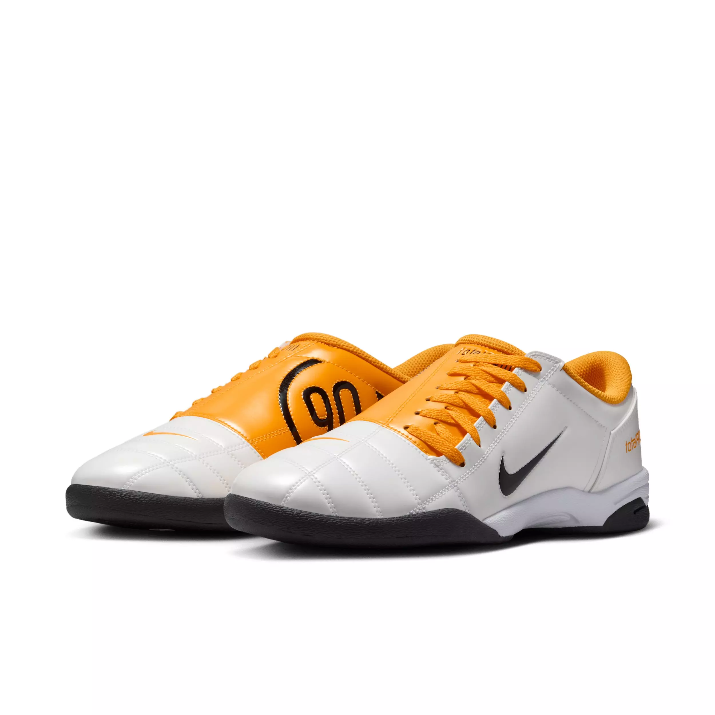 Nike Total 90 "White/University Gold/Black" Men's Shoe - WHITE/GOLD/BLACK