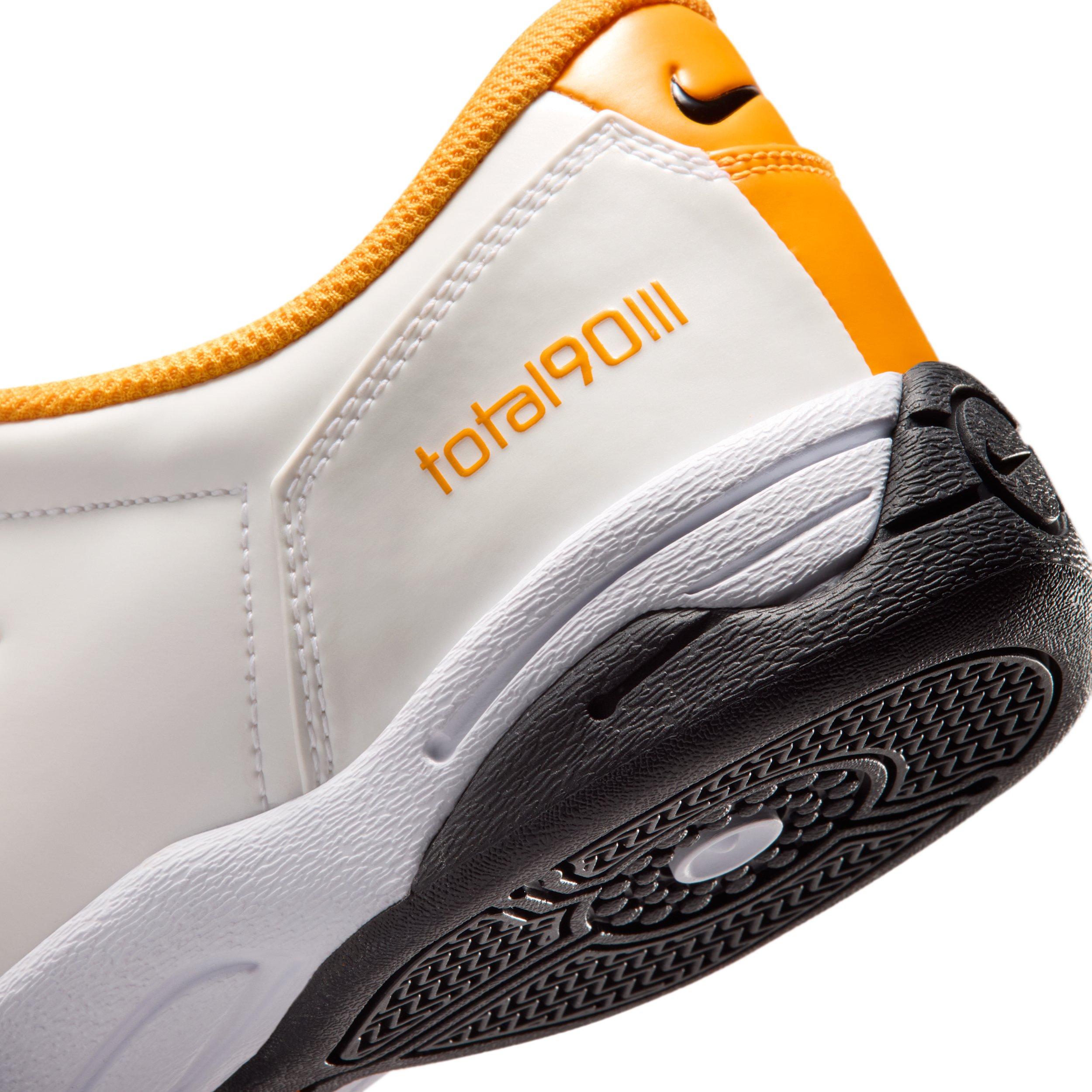 Nike Total 90 "White/University Gold/Black" Men's Shoe - WHITE/GOLD/BLACK Thumbnail View 8