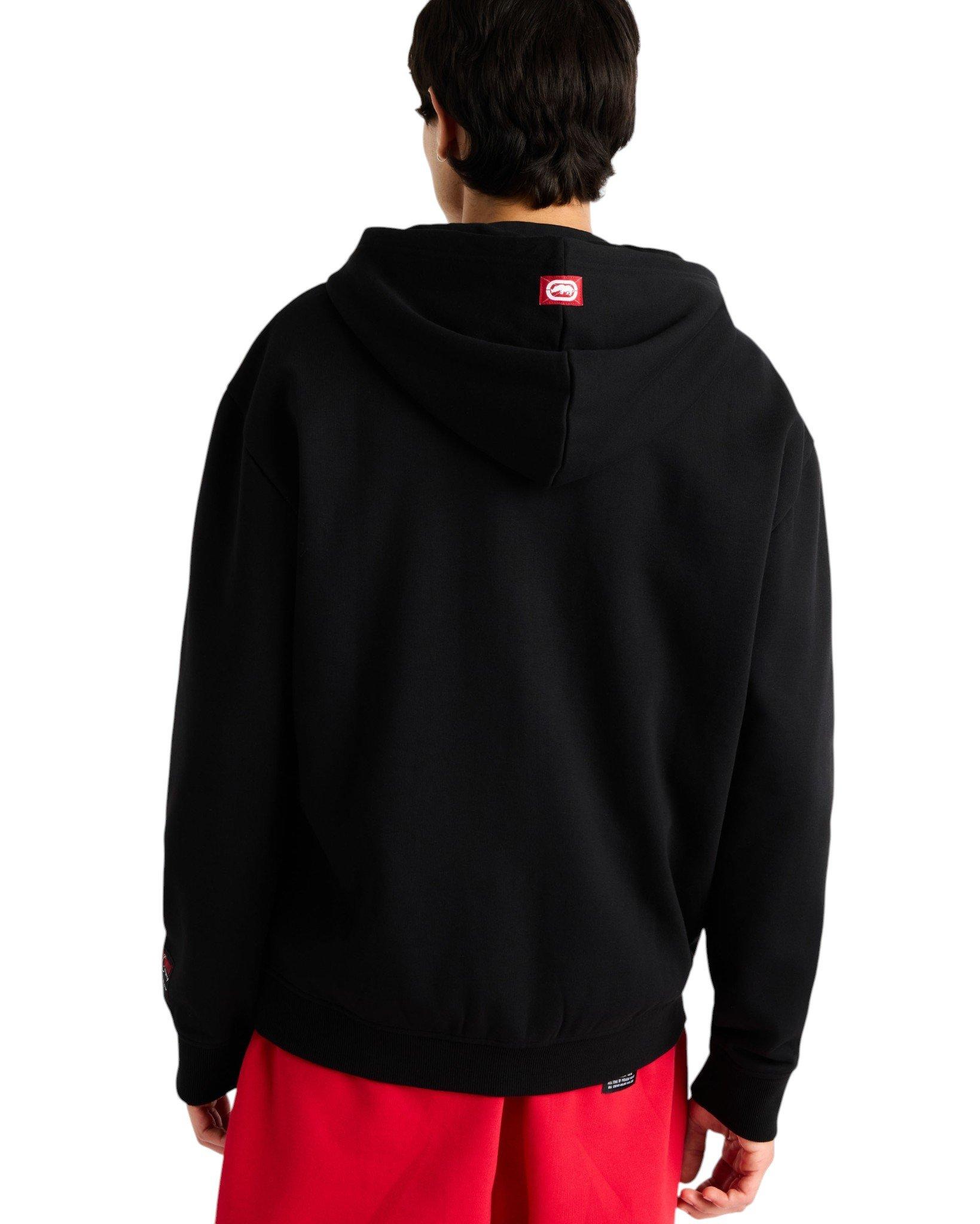 ecko unltd. Men's Linked Up Zip Jacket - Black - BLACK