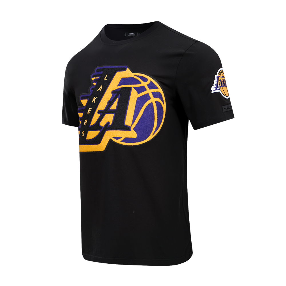 Pro Standard Men's NBA Los Angeles Lakers Mashup Top - Black - BLACK Thumbnail View 3