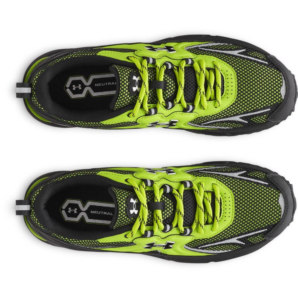 Under Armour Apparition Tech "Green Vibe/Black/Black" Unisex Shoe - GREEN/BLACK/BLACK Thumbnail View 4