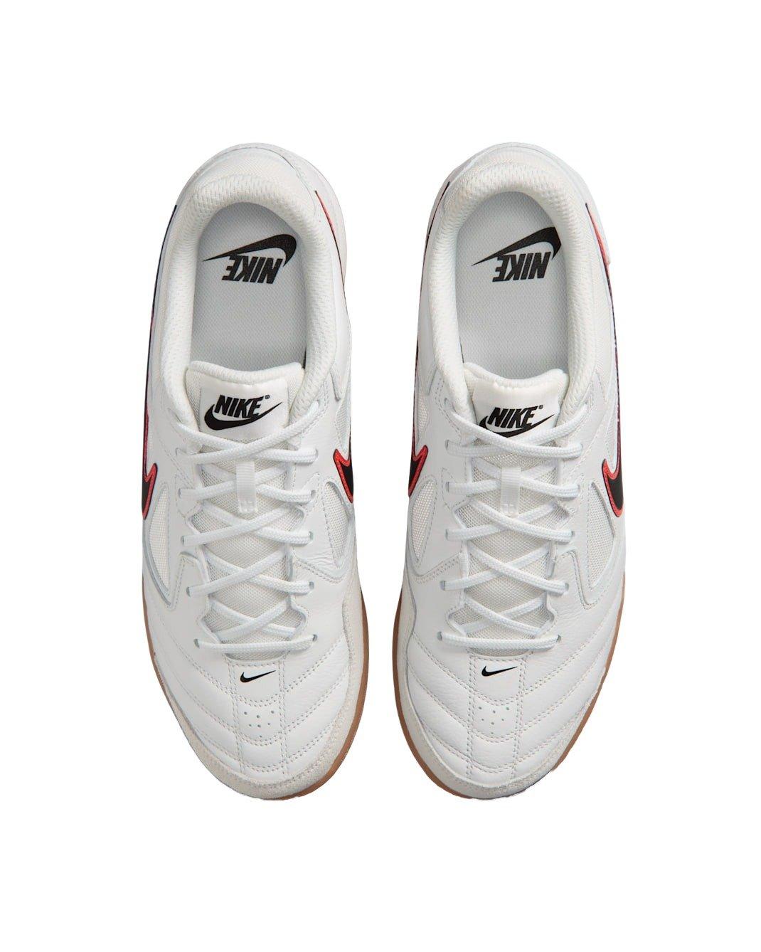 Nike Gato "Summit White/Bright Crimson/Gum Medium Brown/Black" Men's Shoe - WHITE/CRIMSON/MD BROWN/BLACK Thumbnail View 4