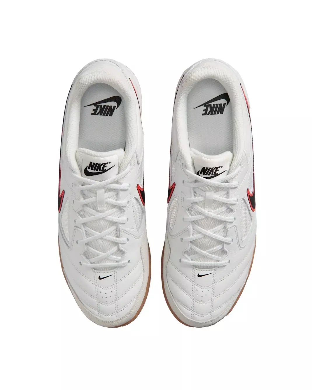 Nike Gato "Summit White/Bright Crimson/Gum Medium Brown/Black" Men's Shoe - WHITE/CRIMSON/MD BROWN/BLACK