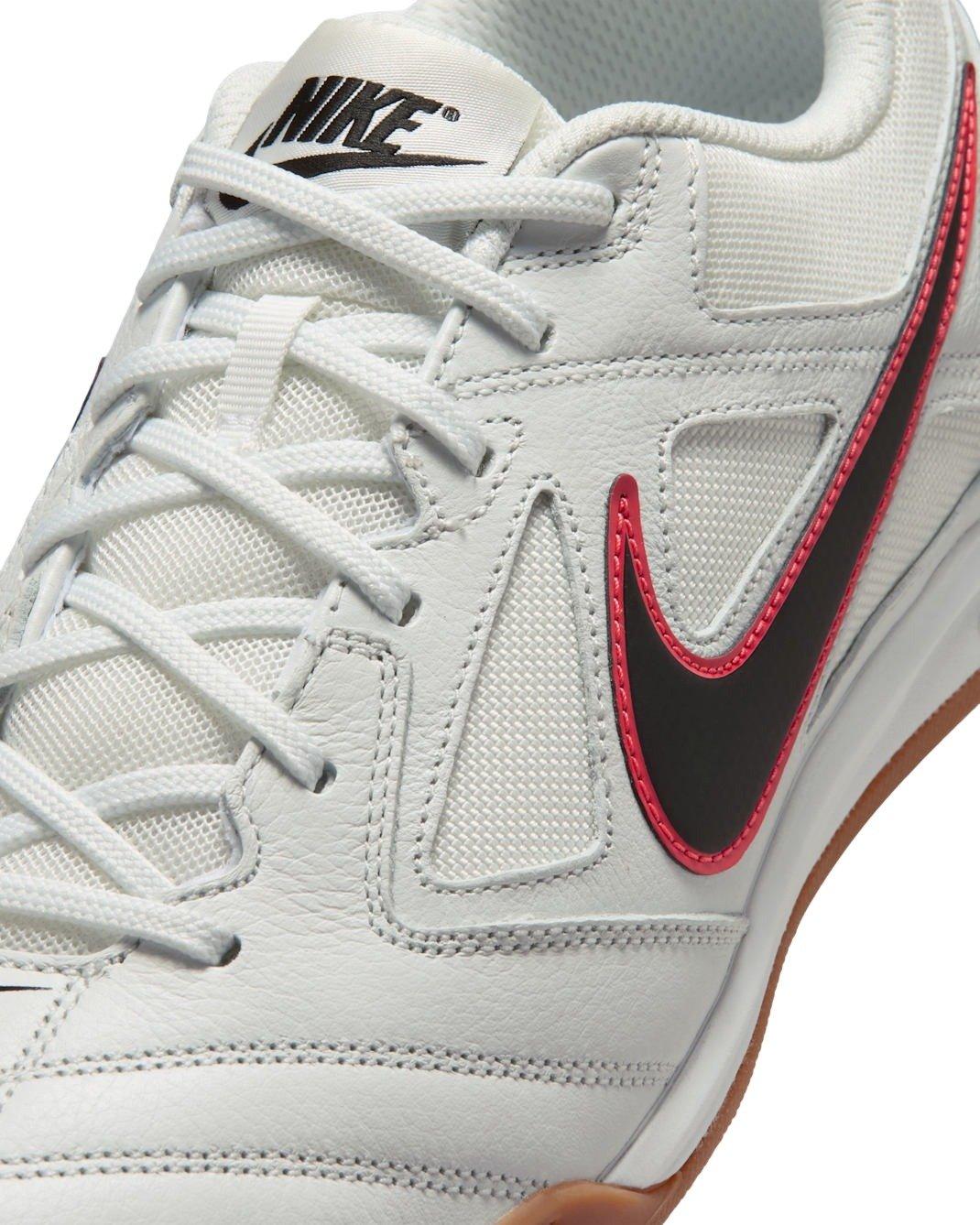 Nike Gato "Summit White/Bright Crimson/Gum Medium Brown/Black" Men's Shoe - WHITE/CRIMSON/MD BROWN/BLACK Thumbnail View 7