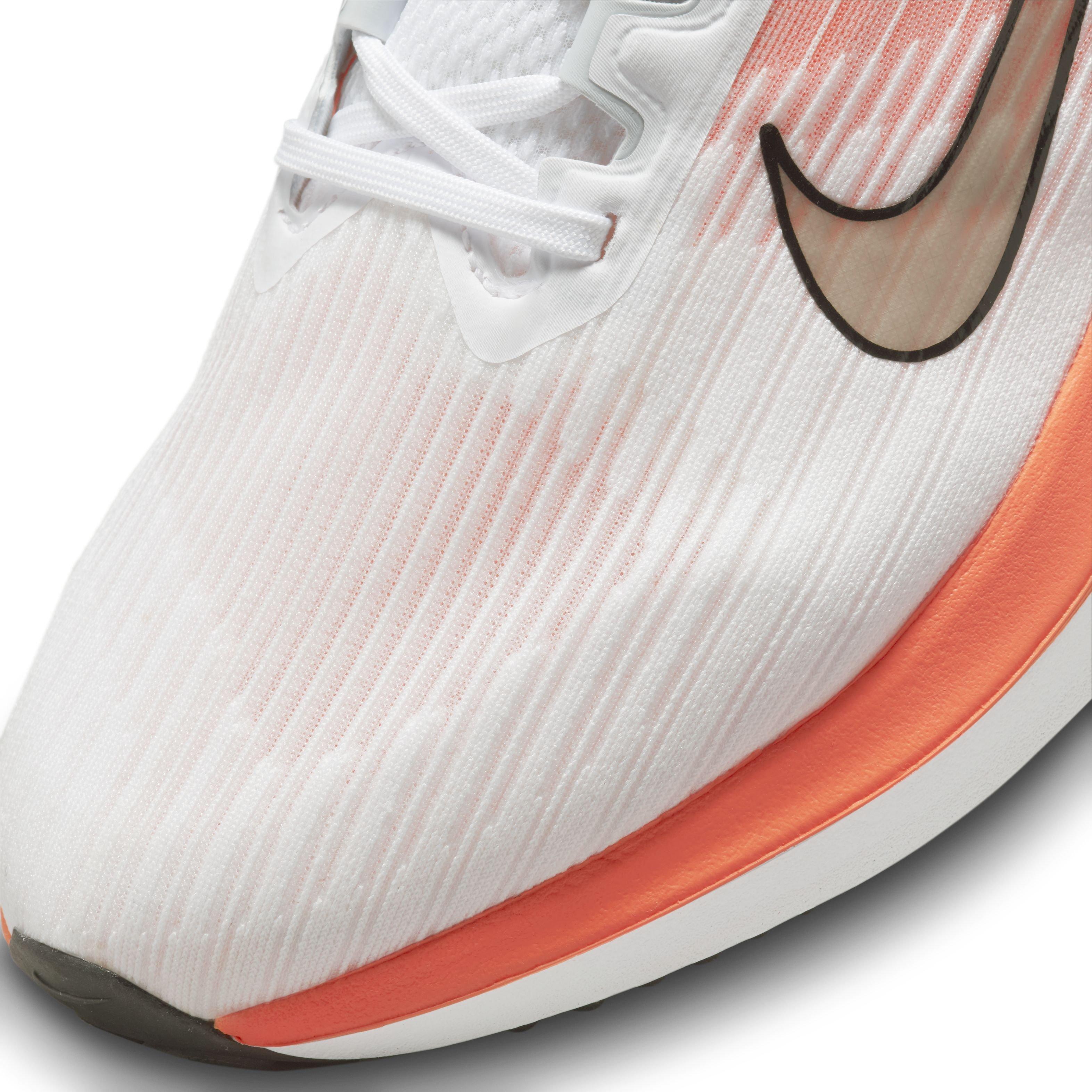 Nike Men’s Zoom Air WINFLO 9 Running Shoe, Size outlet 10 & Color Wht/Blk/Orange