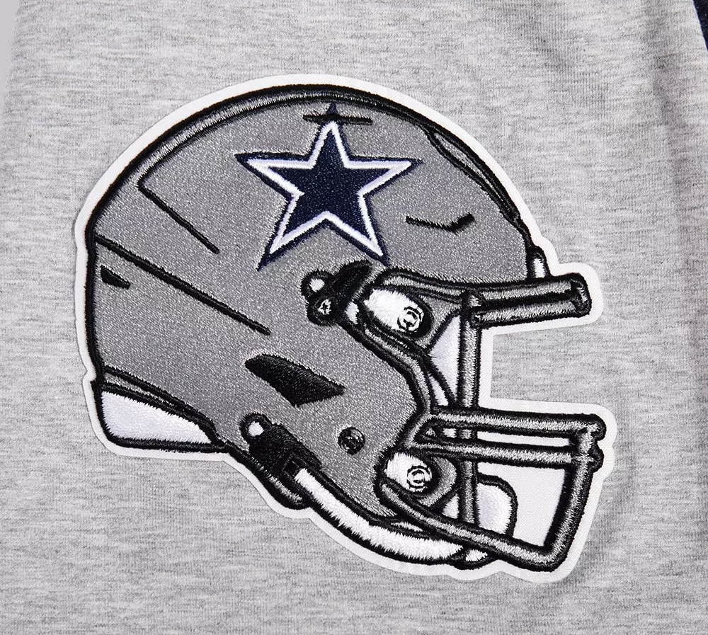 Pro Standard Men's NFL Dallas Cowboys Old English Tee -Grey - GREY
