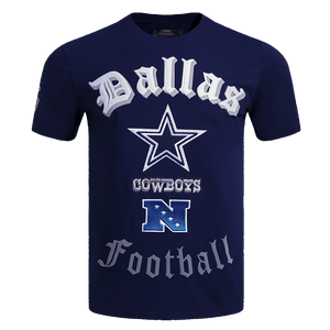 Pro Standard Men's NFL Dallas Cowboys Old English Tee -Navy