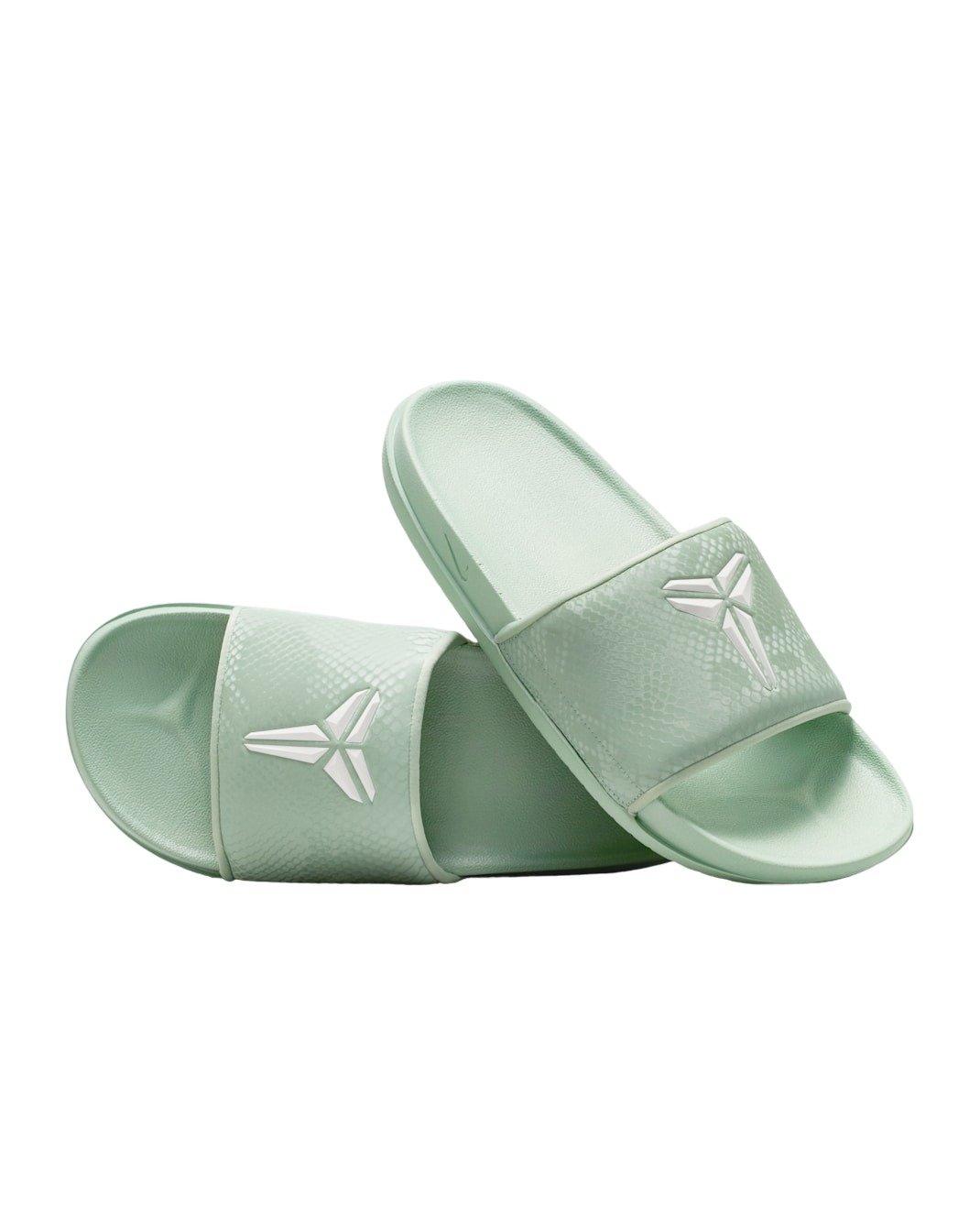Nike Kobe Offcourt "Steam/Summit White" Men's Slide - STEAM/WHITE Thumbnail View 3