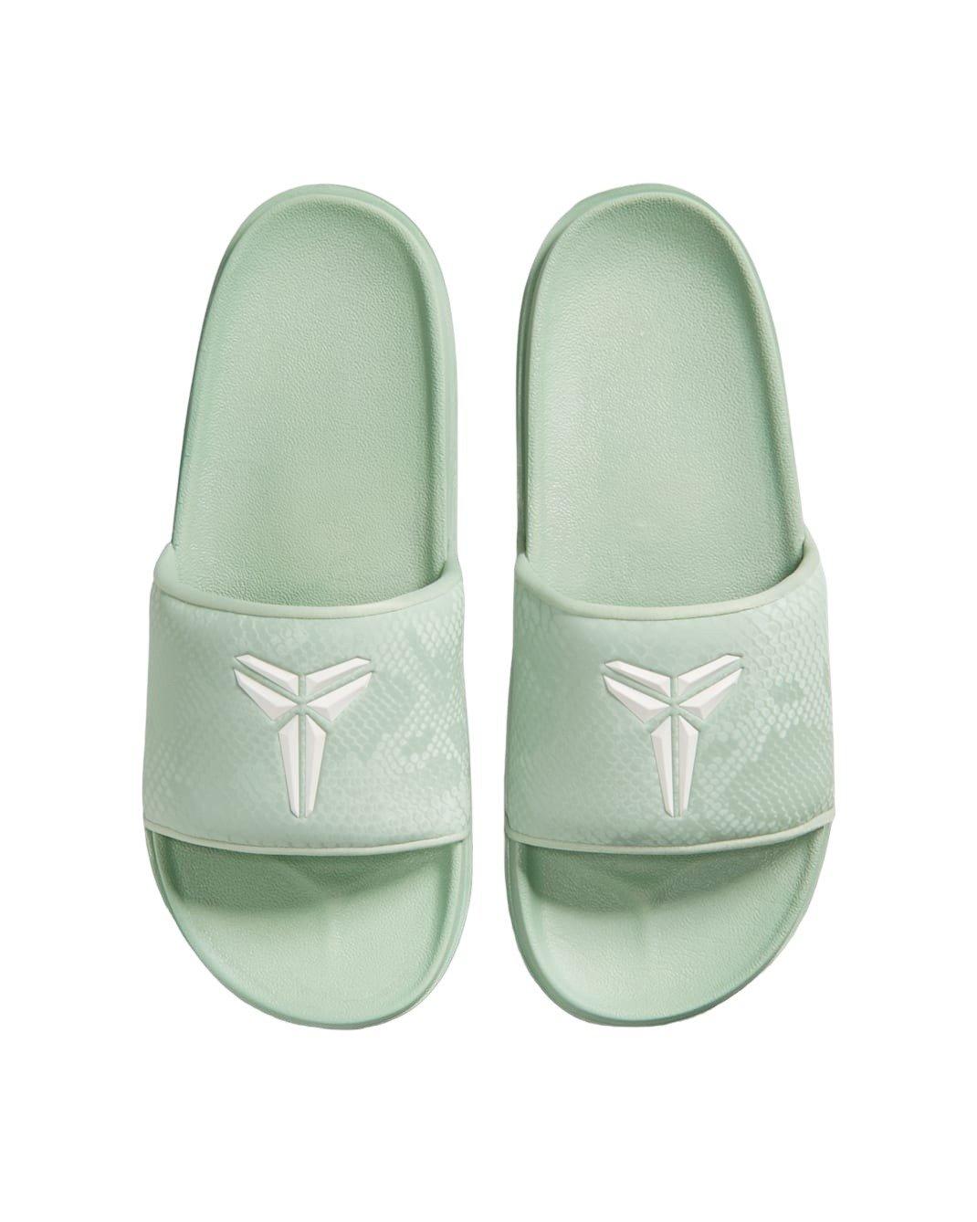 Nike Kobe Offcourt "Steam/Summit White" Men's Slide - STEAM/WHITE Thumbnail View 4