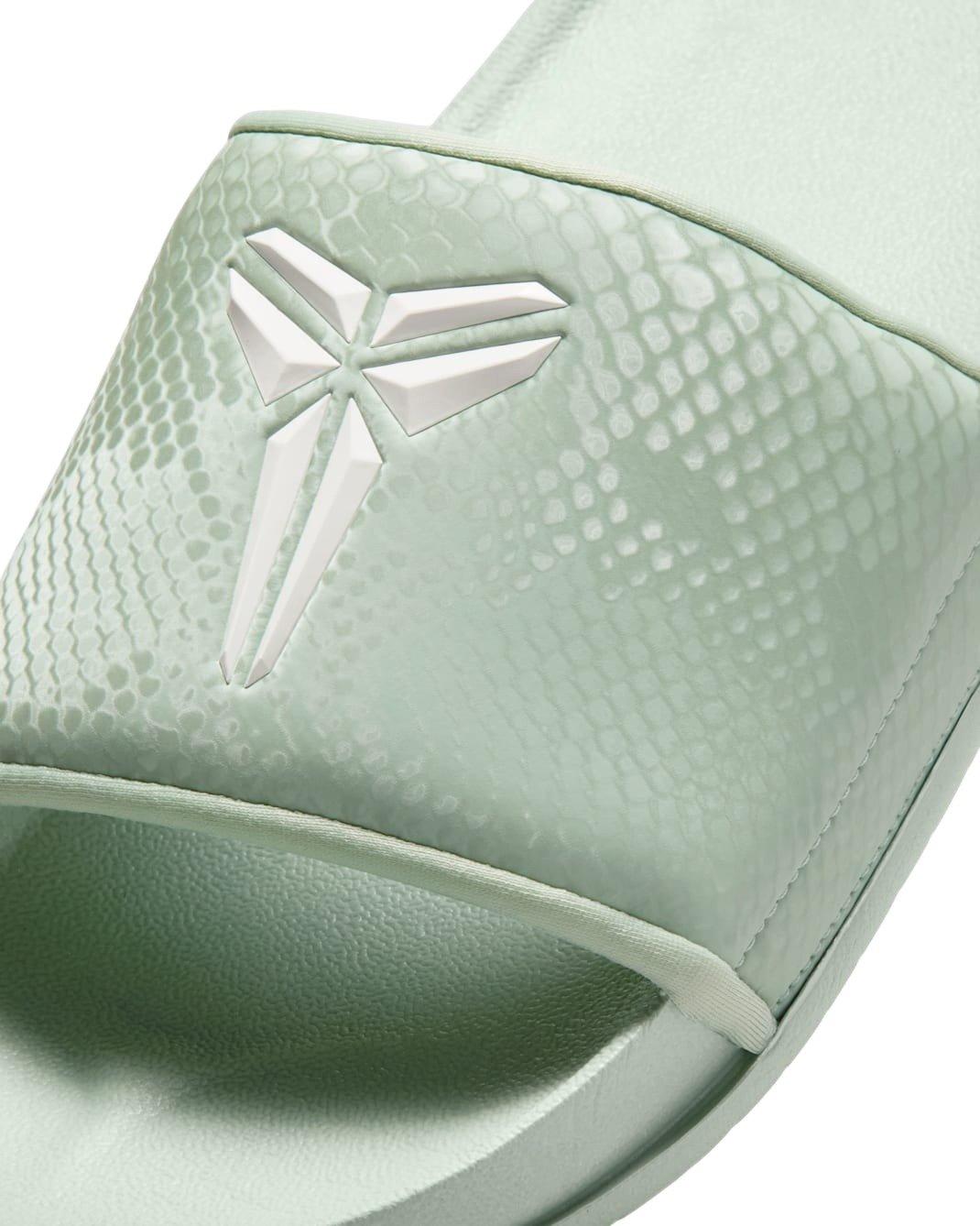 Nike Kobe Offcourt "Steam/Summit White" Men's Slide - STEAM/WHITE Thumbnail View 6